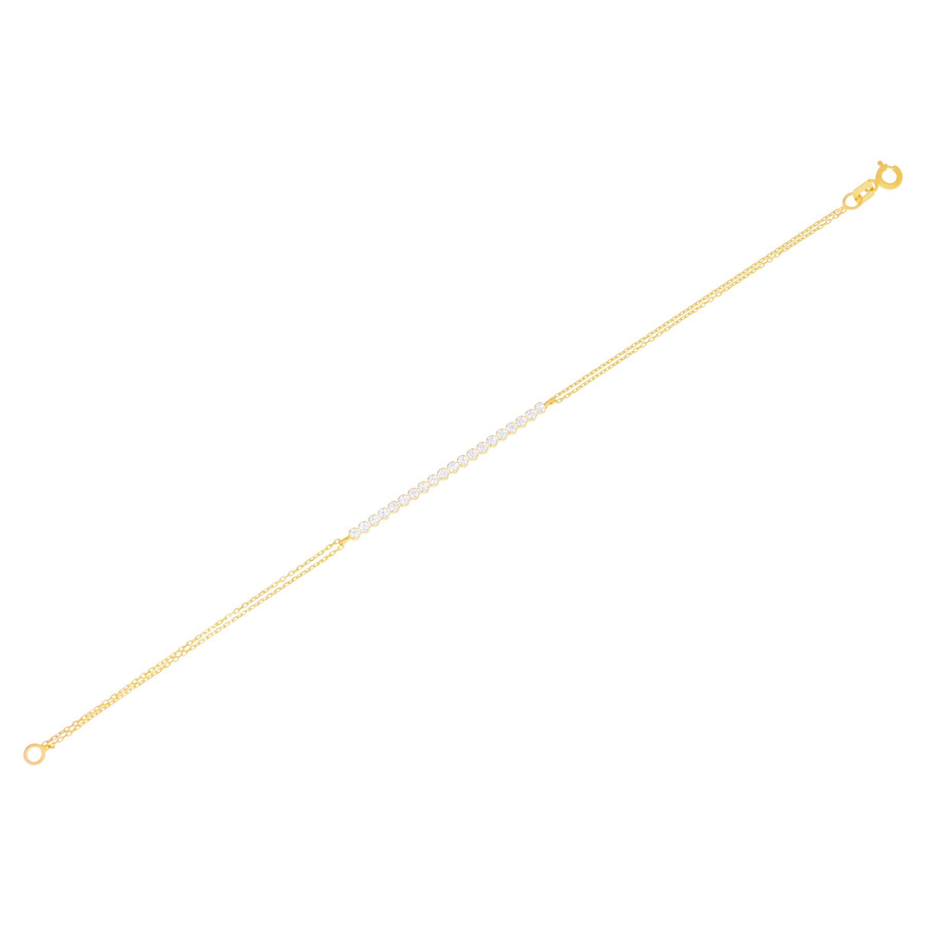 Stella-Jewellery Goldarmband 585er Gelbgold Damen Armband günstig online kaufen