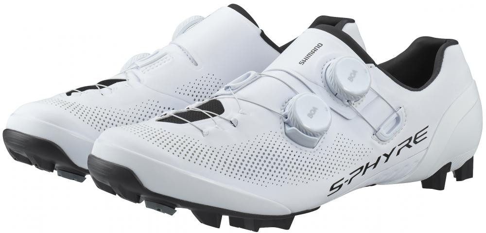 Shimano Fahrradhandschuhe SHIMANO Fahrradschuhe XC903W Damen MTB SPD Größe 42 Weiß - S-Phyre XC-