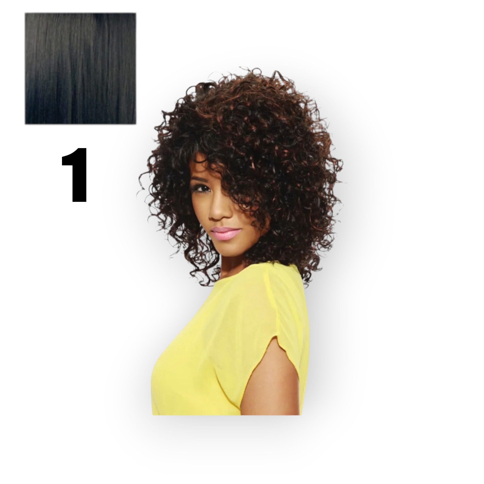 Sleek Kunsthaarperücke NADIA FASHION IDOL 101 PREMIUM, moderne Länge, hitzebeständig