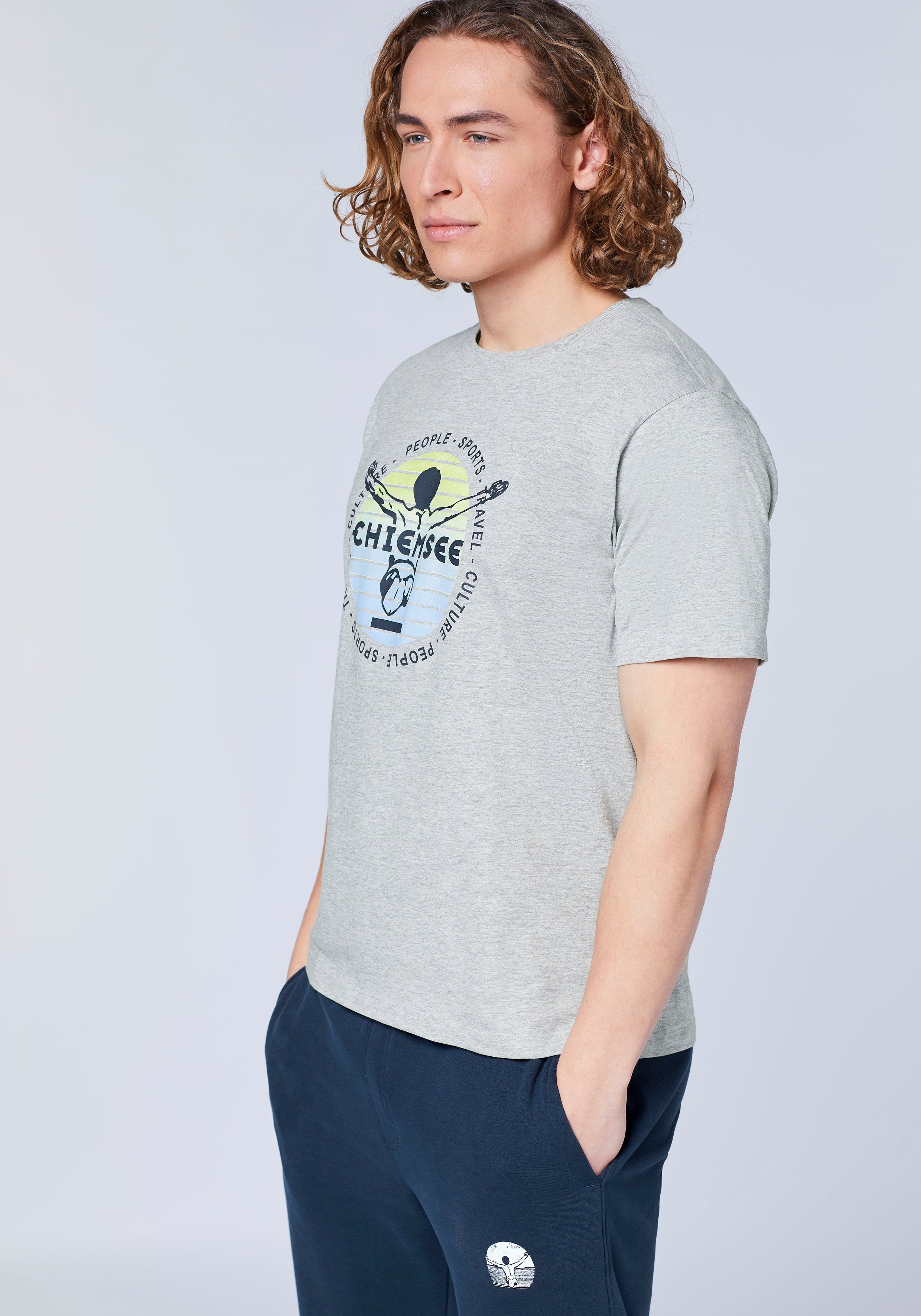 T-Shirt Chiemsee Neutral Gray