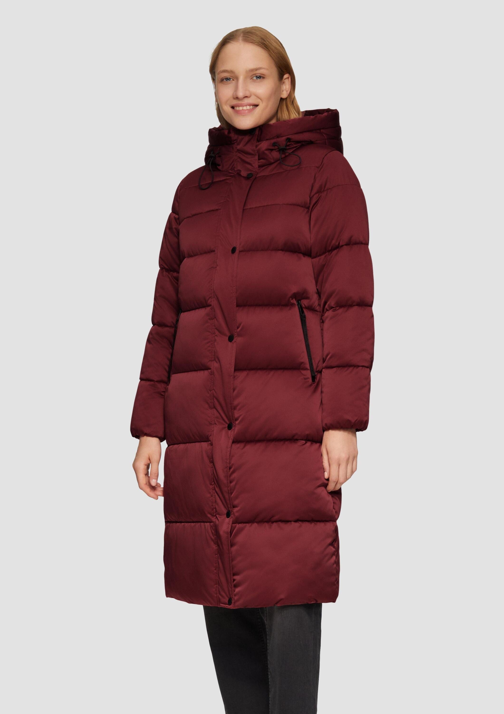 s.Oliver Wintermantel Outdoor-Mantel Puffermantel in Satin-Optik günstig online kaufen