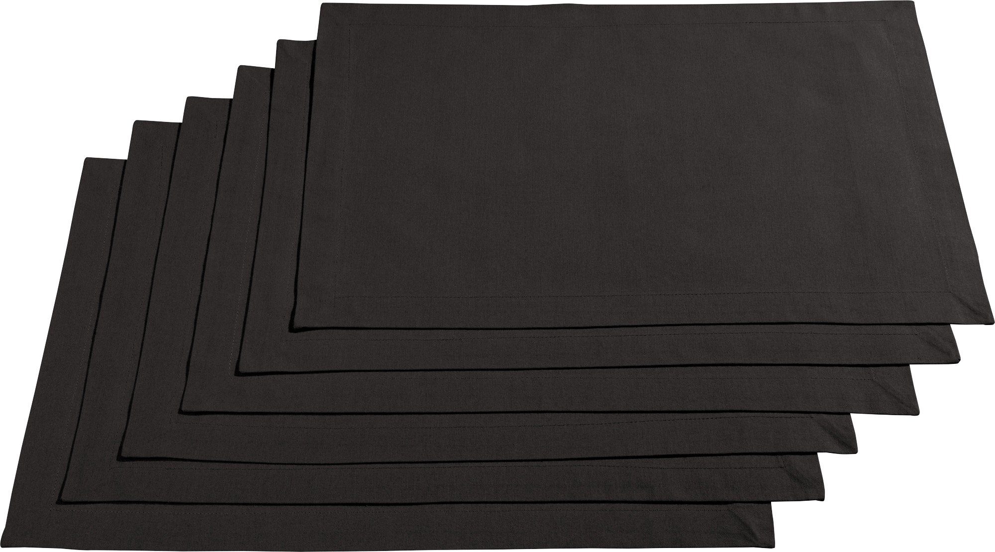 Platzset Tischset "Seattle" 6er-Pack