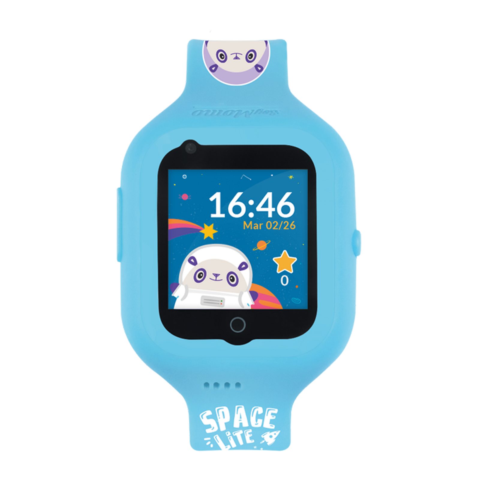 Soymomo Smartwatch, Space Lite: Stylische blaue Smartwatch für Kinder, Space Lite: Stylische blaue Smartwatch für Kinder