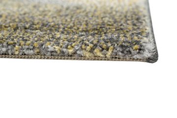 Teppich Teppich modern Teppich Wohnzimmer abstrakt in grau gold, Teppich-Traum, rechteckig, Höhe: 13 mm