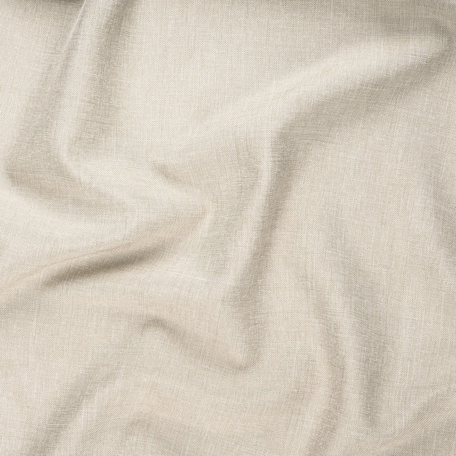 Vorhang Vorhang transparent 140x245cm - beige, Polyester Sand 100% JEMIDI - Schlaufenschal