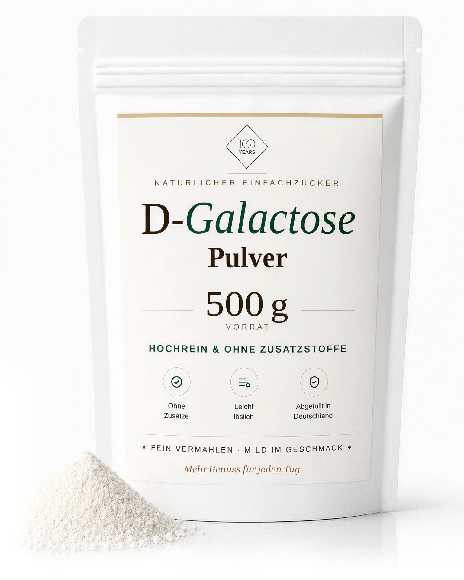 100years Süßungsmittel 100years - D+Galactose