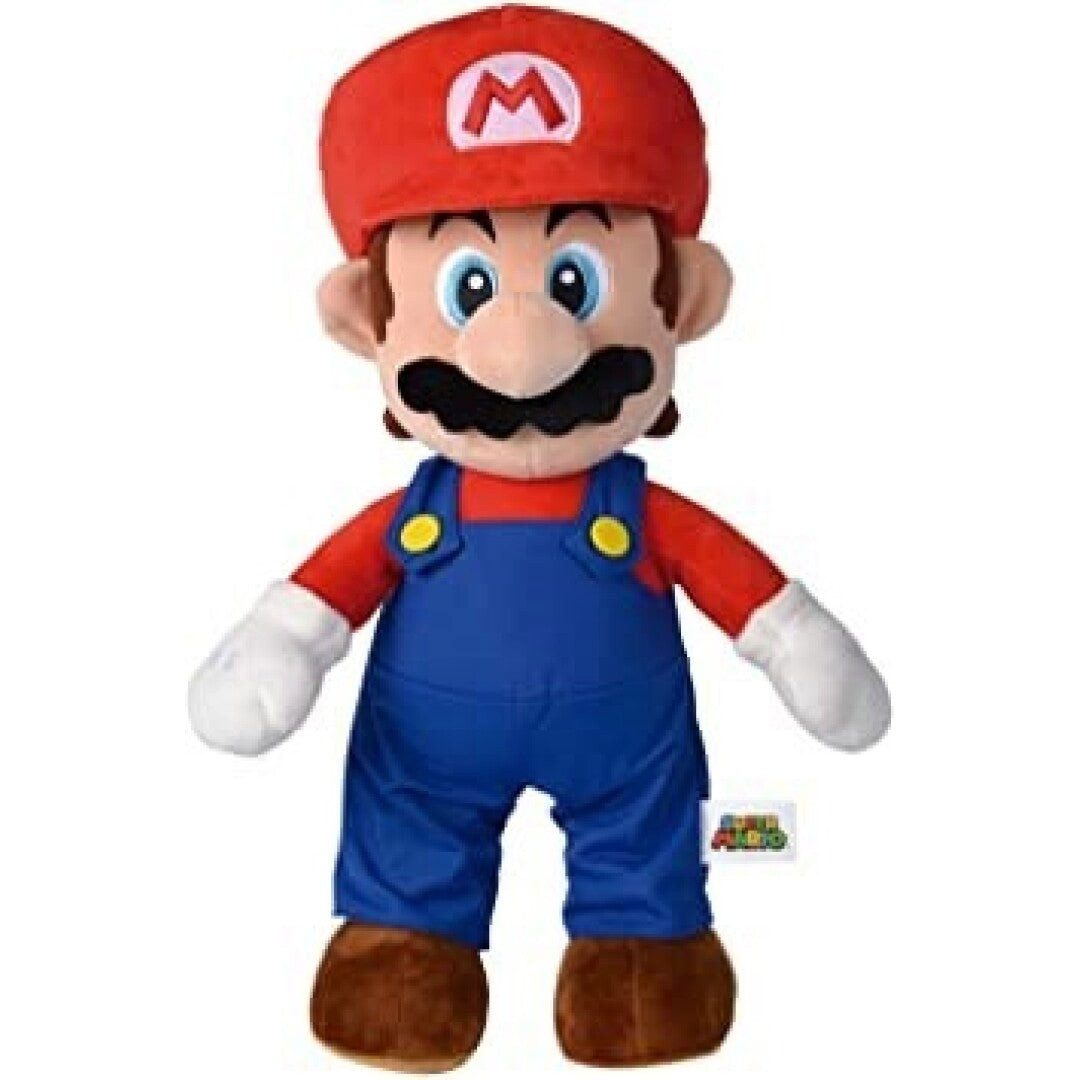 Tinisu Plüschfigur Super Mario XXL Kuscheltier - 70 cm Plüschtier weiches Stofftier