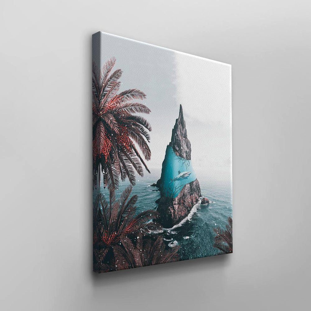 weißer DOTCOMCANVAS® CANVAS Wandbilder Moderne Rahmen Leinwandbild, von DOTCOM