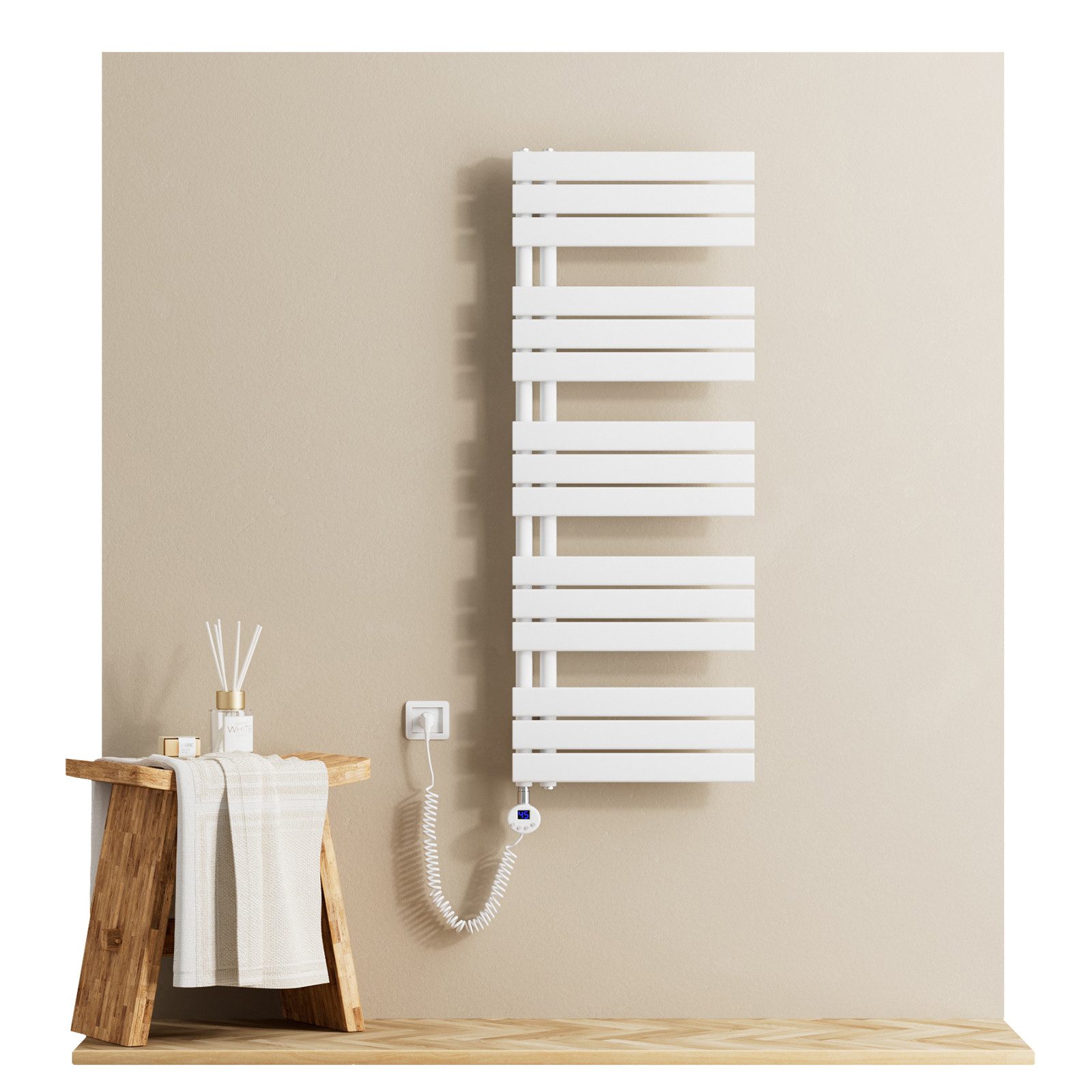 EMKE Paneelheizkörper Elektrischer Panel Handtuchhalter Handtuchwärmer günstig online kaufen