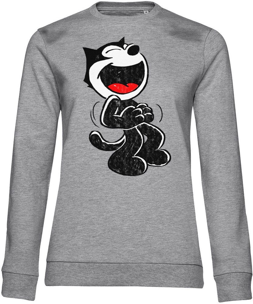 Felix the Cat Rundhalspullover Hand Drawn Girly Sweatshirt