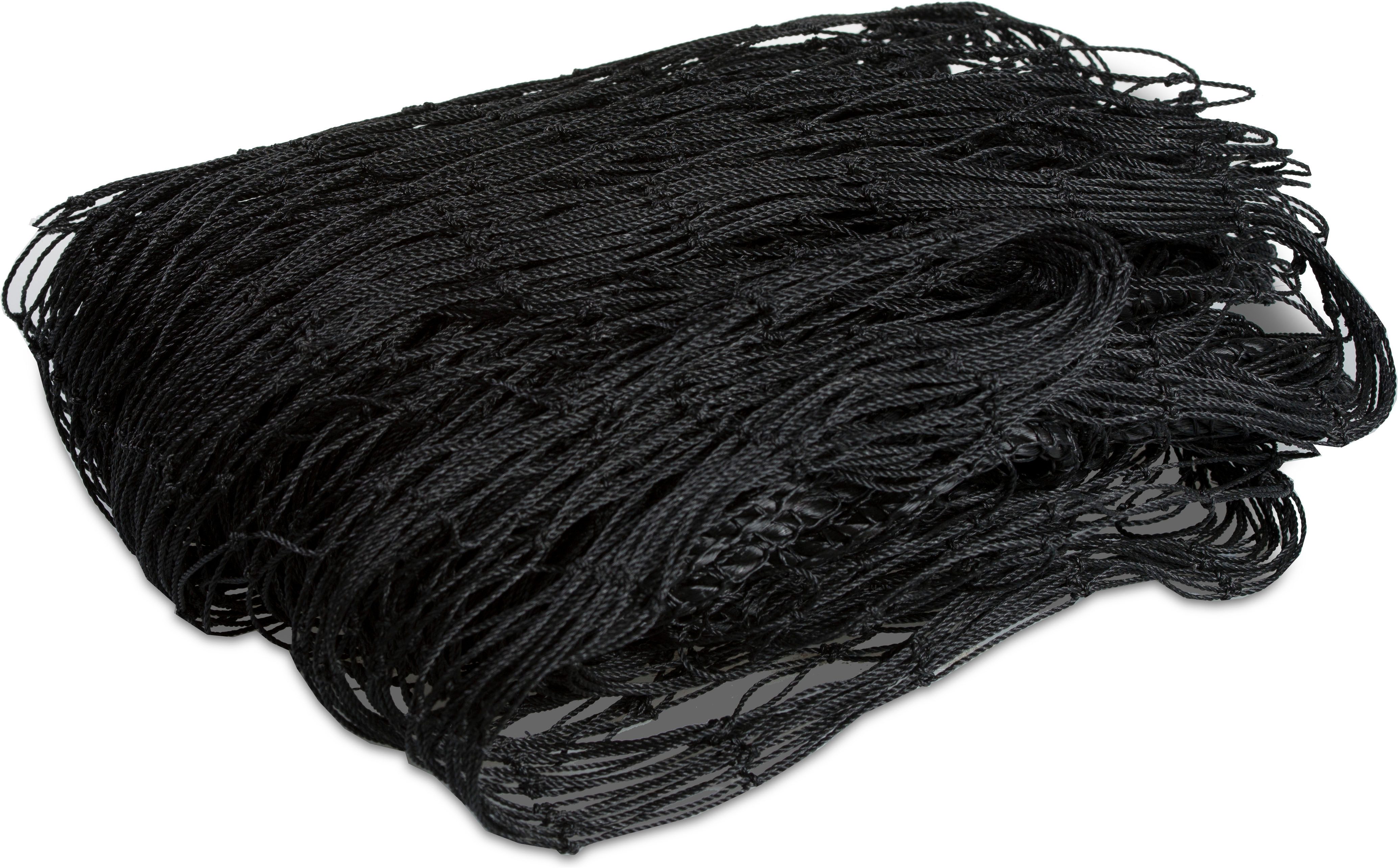 Windhager Schutznetz für Katzen, Katzennetz für Balkon, Fenster, Verandas, BxL: 4x2,5 m, (1-St), Maschenweite 50 mm, HDPE Netzgewebe, 2,5 x 4 m, schwarz