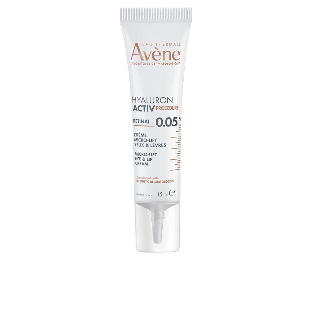 Avene Augencreme HYALURON ACTIV PROCEDURE Microlift-Creme für Augen und Lippen 15 ml