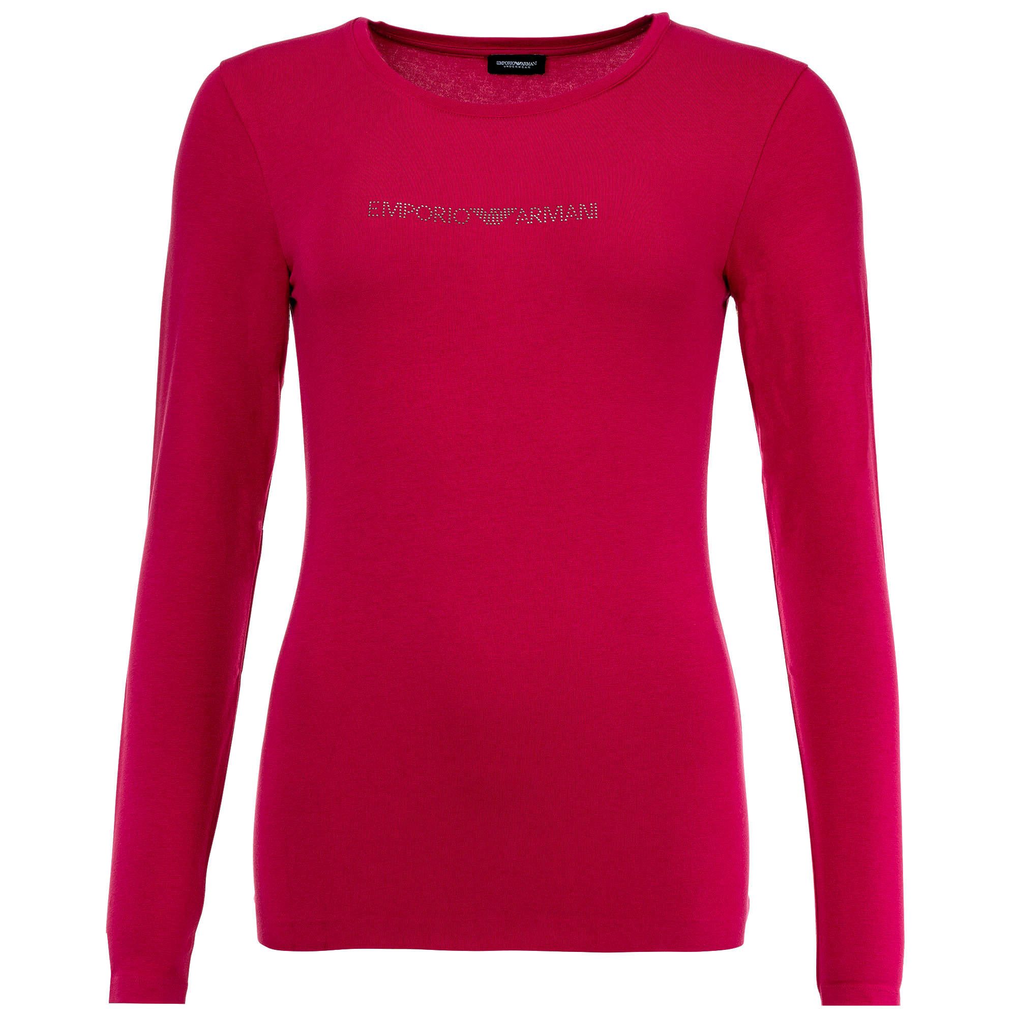 Emporio Armani T-Shirt Damen Longsleeve 1er Pack Baumwolle (Packung, 1er Pa günstig online kaufen