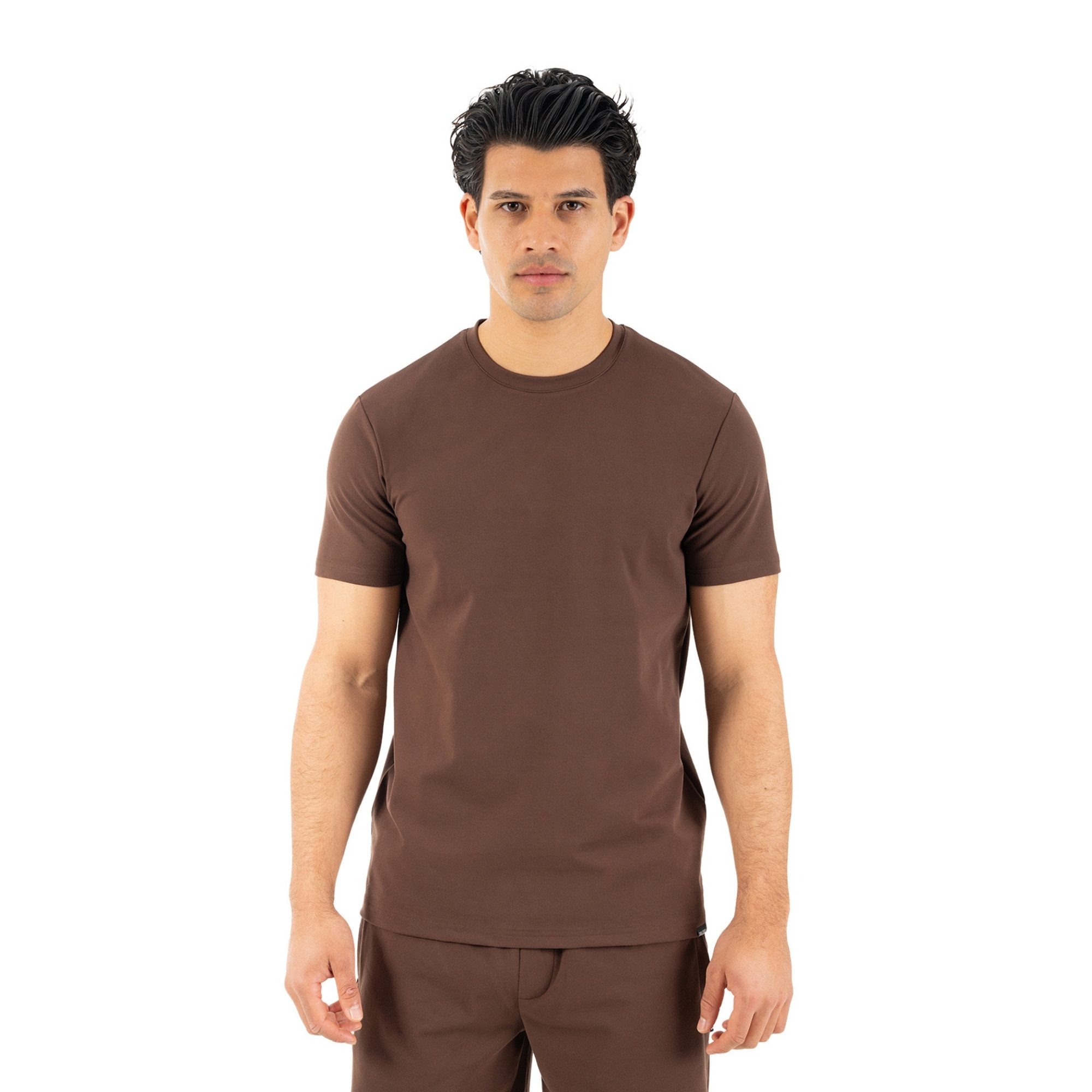 Smilodox T-Shirt Micah, Atmungsaktives Shirt mit 3D Rubber Print, Kurzarm Shirt Weiches Material Hohe Bewegungsfreiheit Sport Freizeit Gym