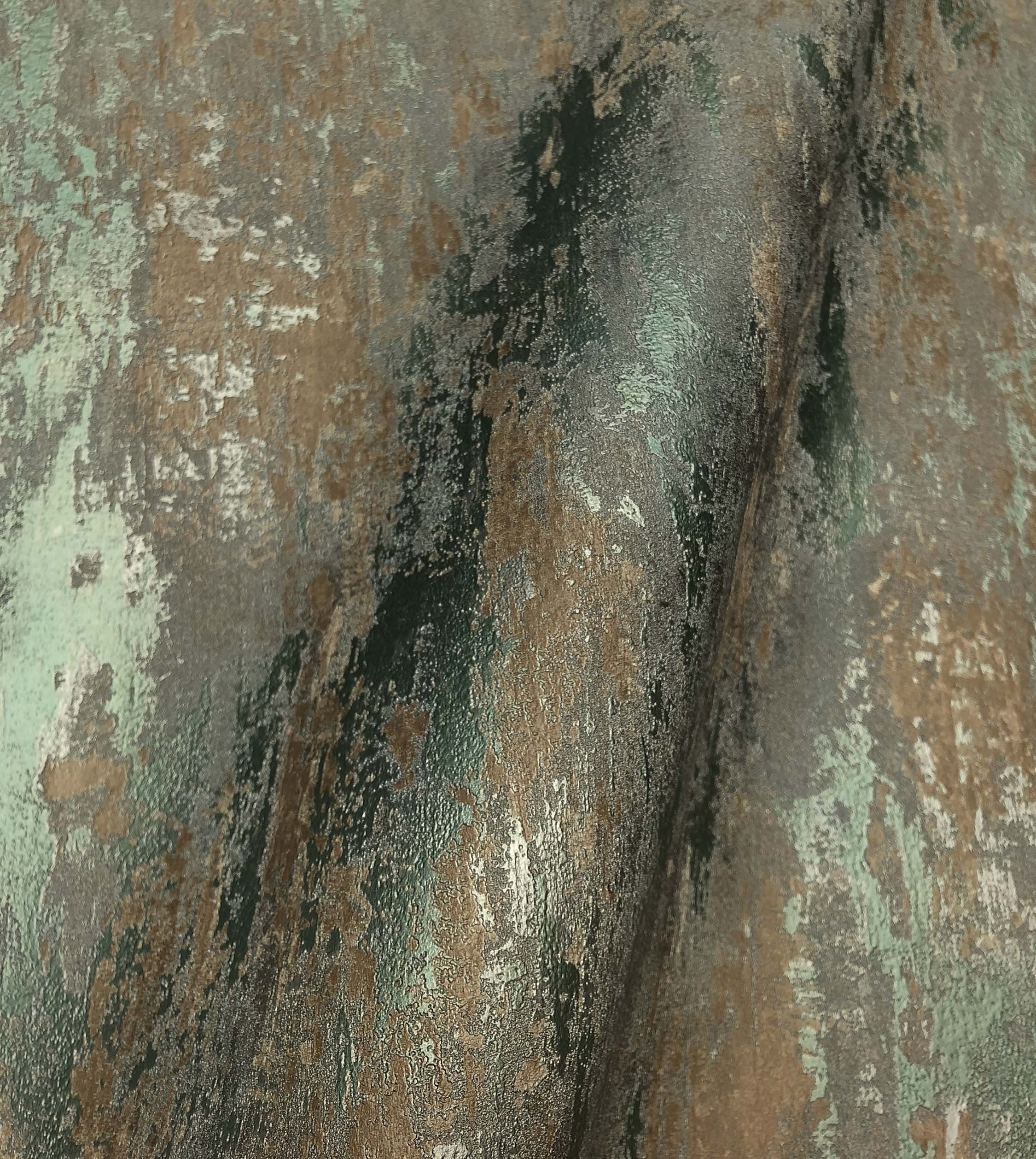 Newroom Vliestapete, Tapete, Grau, Glitzer, Silber Tapete Wohnzimmer Flur W günstig online kaufen