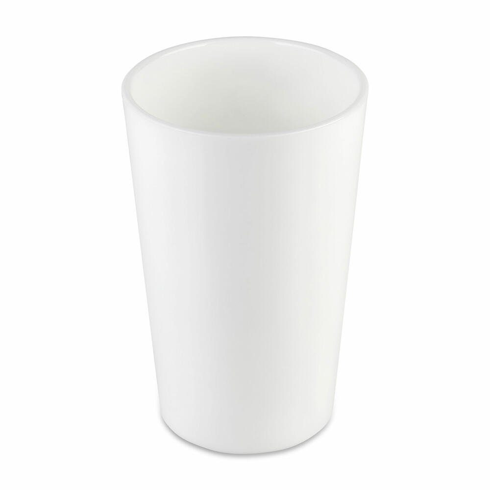 KOZIOL Becher Connect Cup L, Cotton White, 350 ml, Thermoplastischer Kunststoff