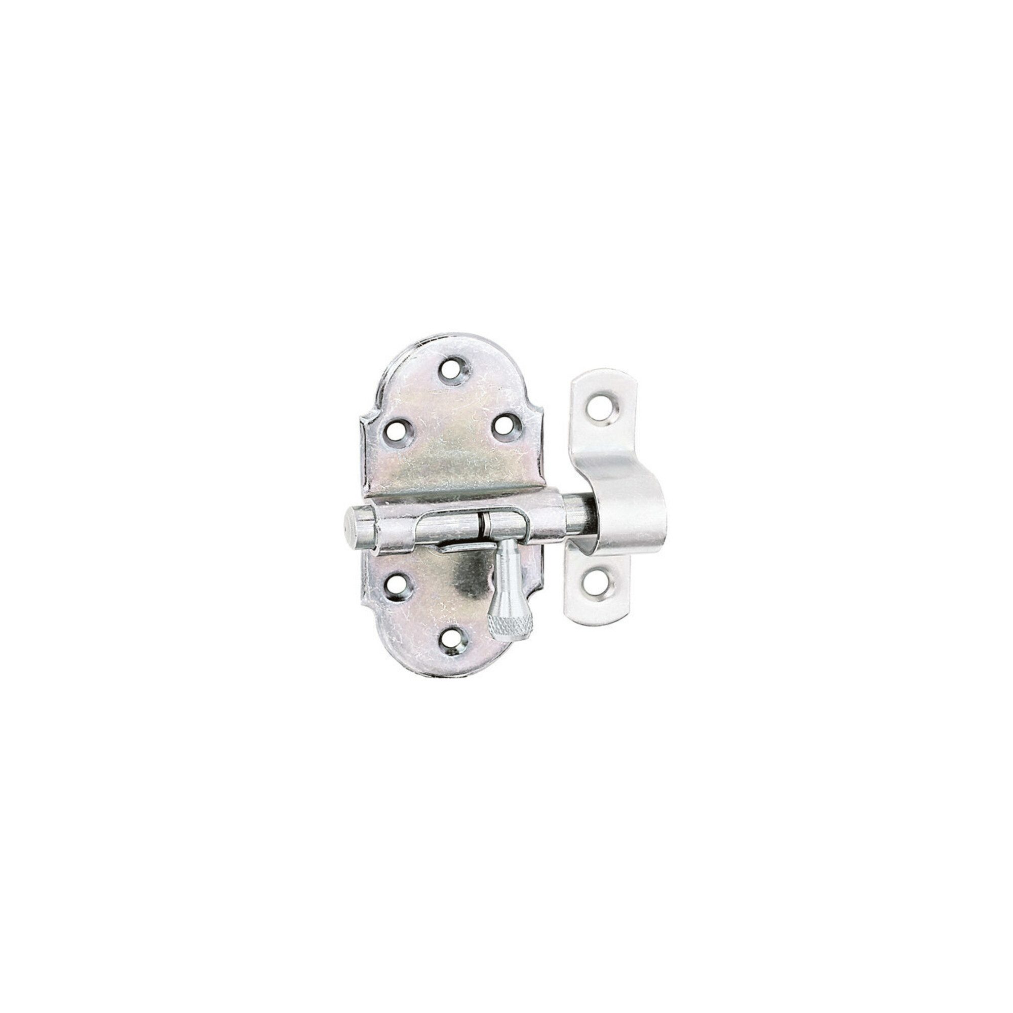 Alberts Türriegel GAH Alberts Fed.-Grendelrieg. mit befestigter Schlaufe B40xL60mm gelb
