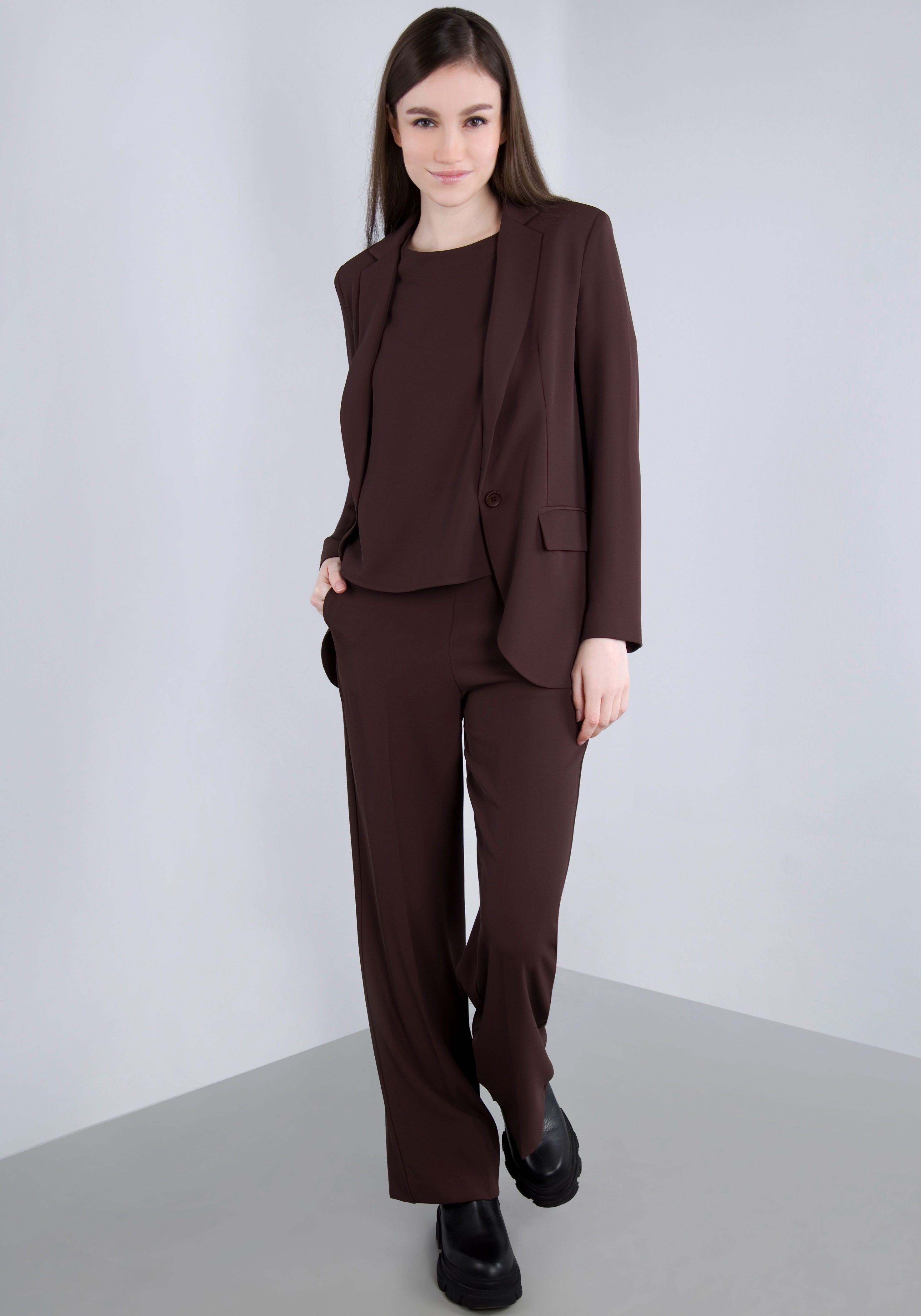 IMPERIAL Rundhalsshirt mit Stretch