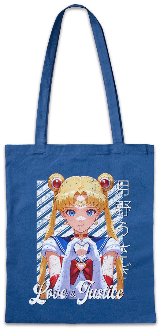 Beuteltasche Love And Justice Stofftasche Anime Sailor Girl Usagi Tsukino Princess