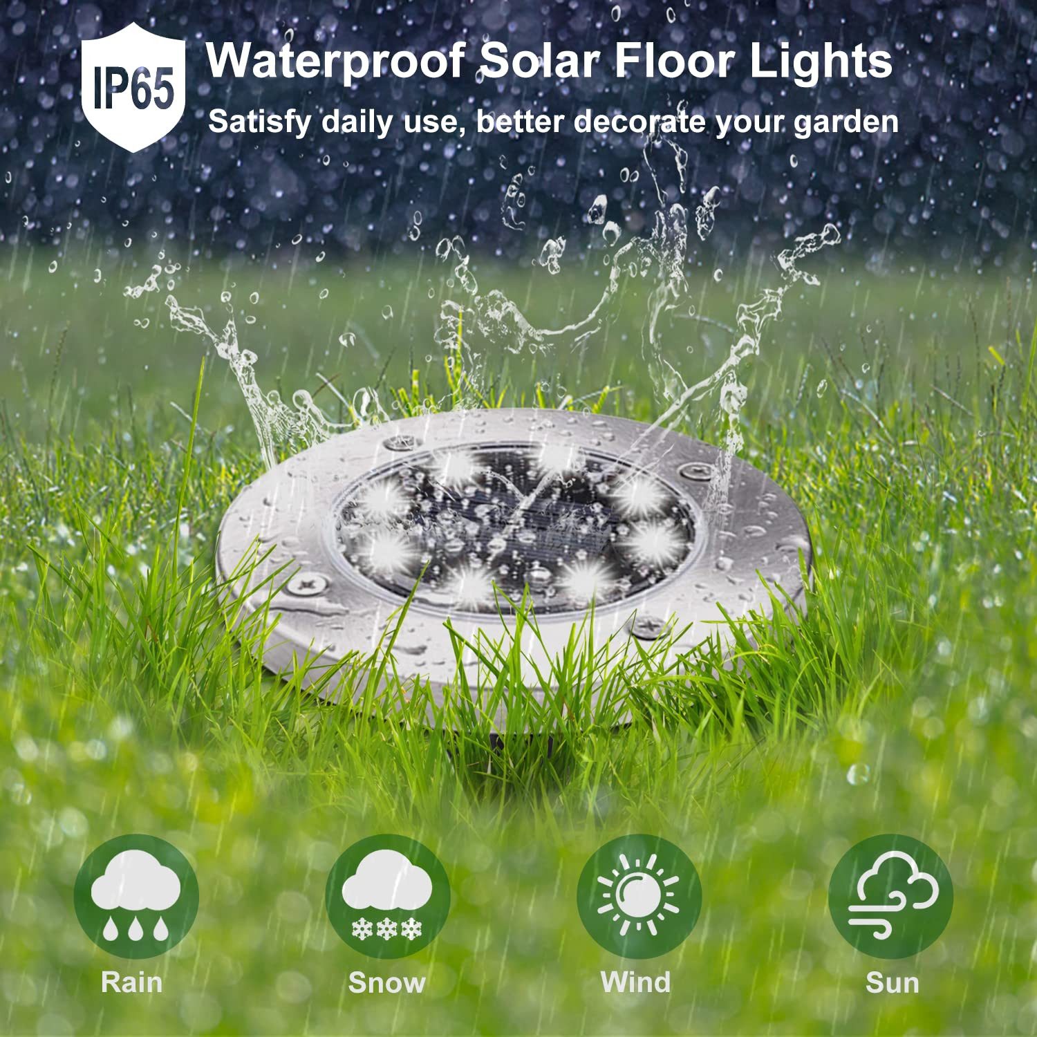 BlingBin LED Solarleuchte 4/8 Stück LED günstig online kaufen
