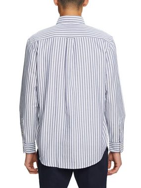 Esprit Langarmhemd Button-Down-Hemd in Oxford-Webart