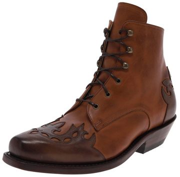 FB Fashion Boots CLARA Braun Stiefelette Rahmengenäht Damen Westernstiefelette