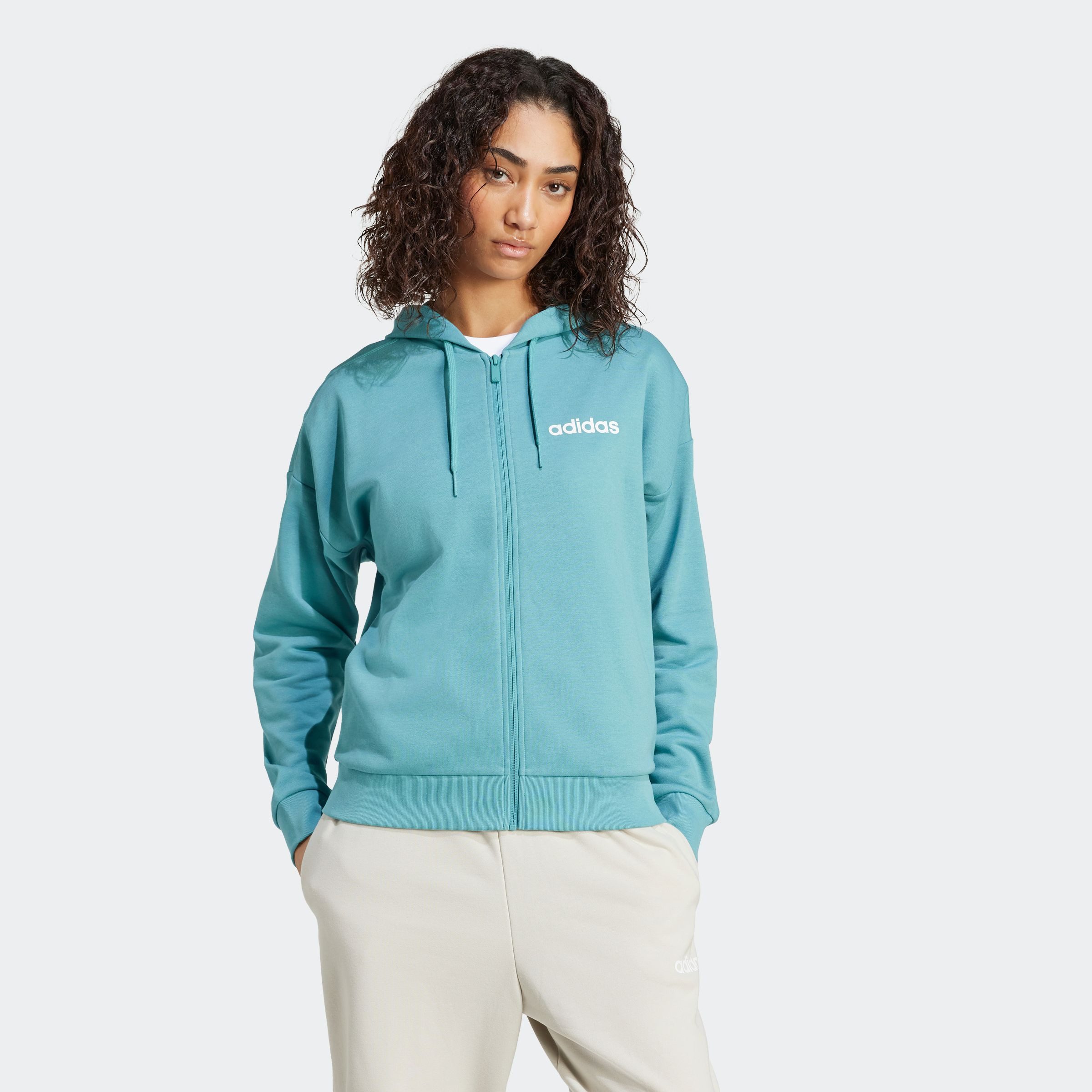 adidas Sportswear Kapuzensweatshirt W LIN FT FZ HD günstig online kaufen