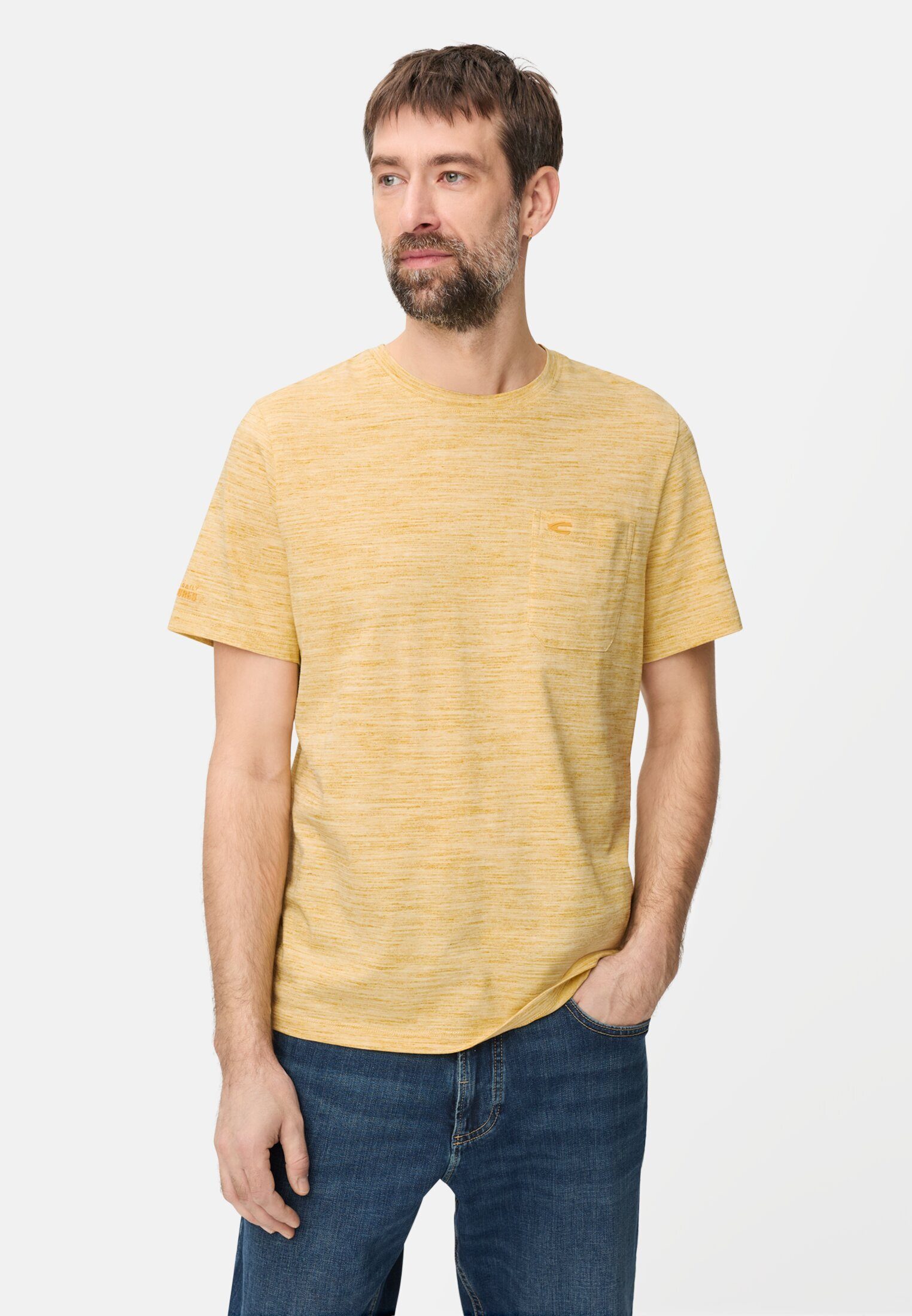 camel active T-Shirt T-Shirt mit Quick Dry Funktion Kurzarm günstig online kaufen