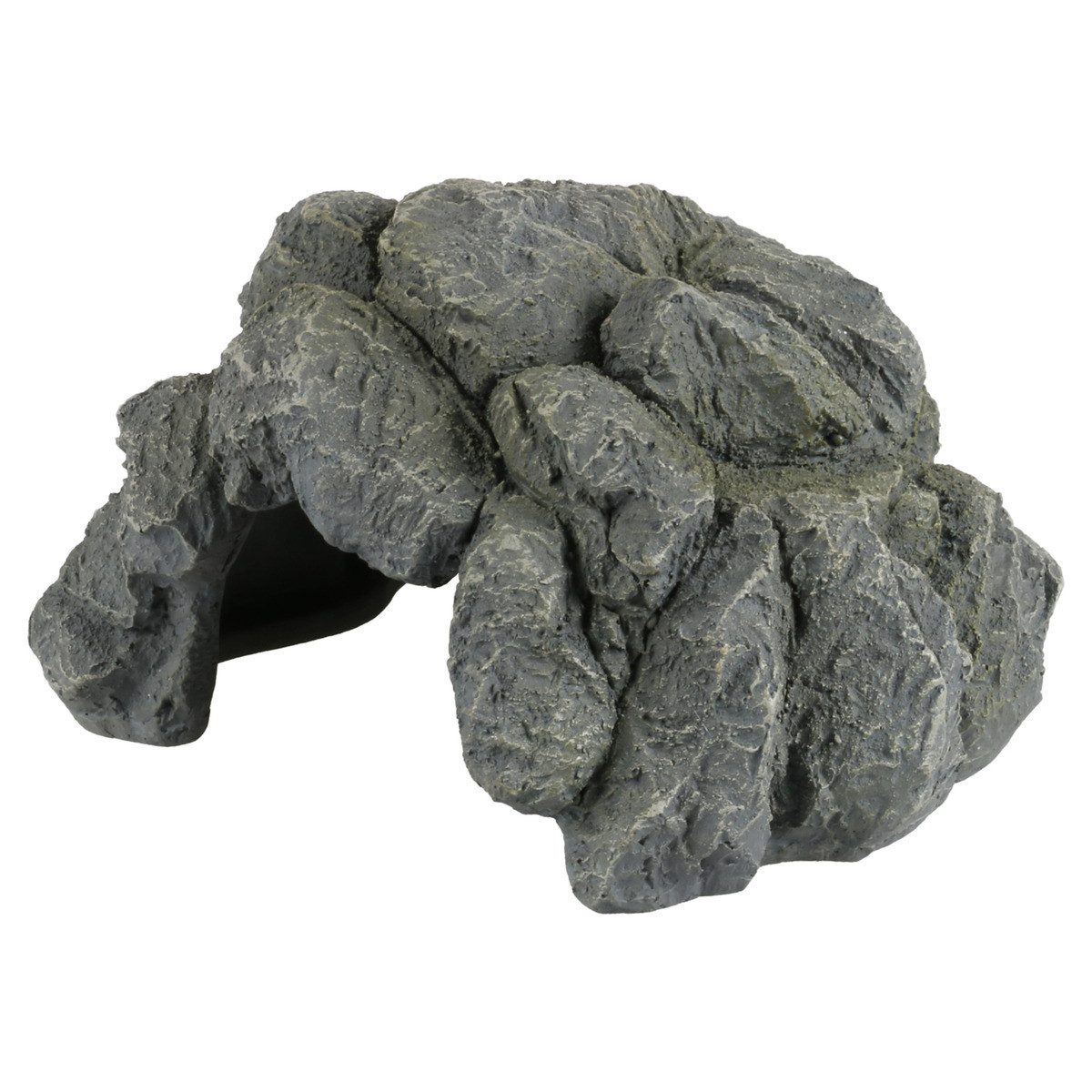 Terra Della Terrariendeko Reptiliengrotte anthrazit
