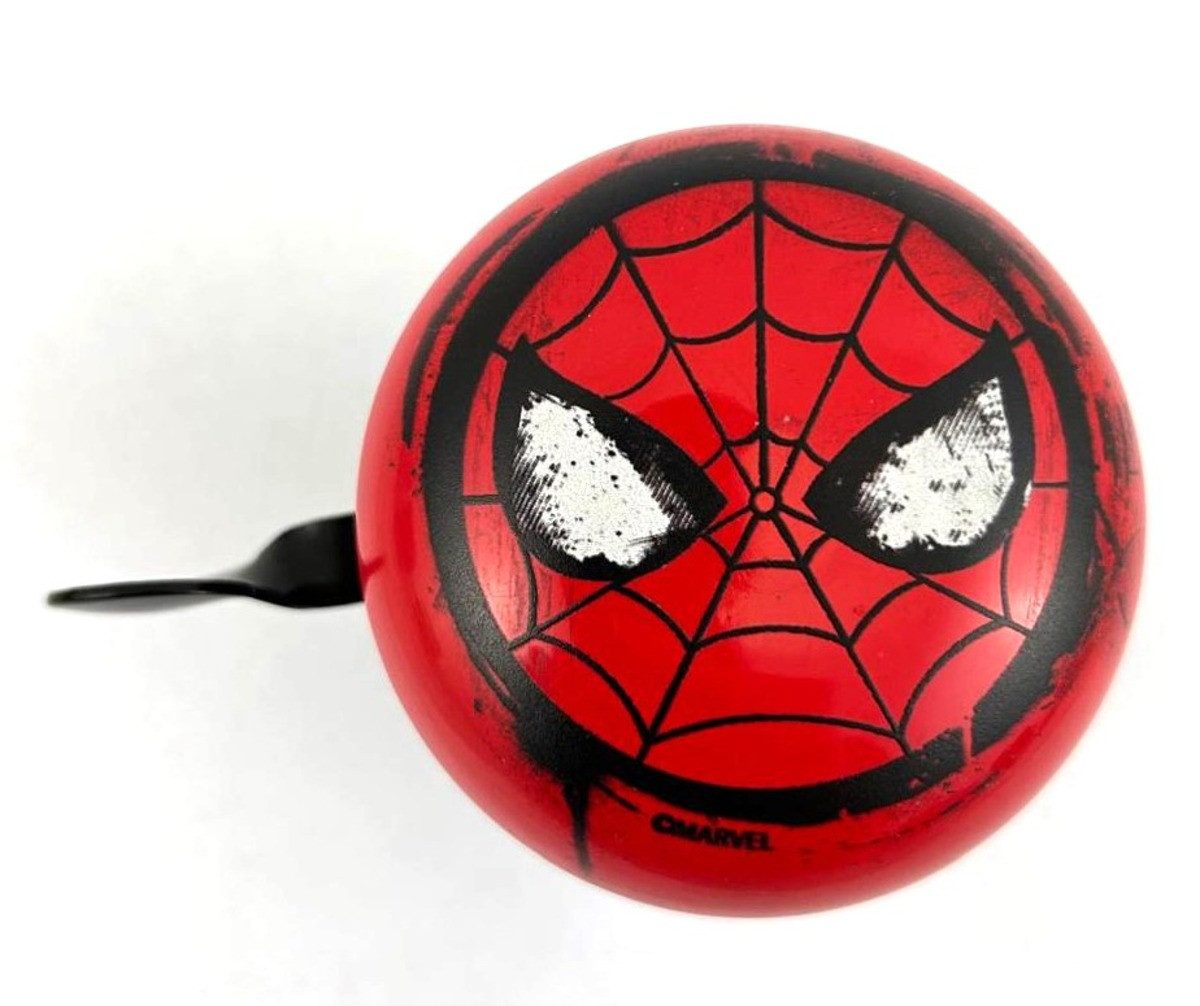 Seven Polska Fahrradklingel Marvel 2-Klang "Retro Spiderman", Ø 60mm, Retro Bell