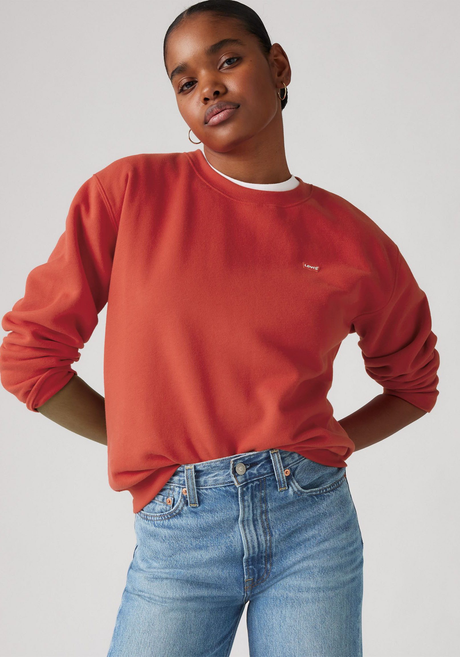 Levi's® Sweatshirt EVERYDAY mit kleinem Logo auf der Brust günstig online kaufen