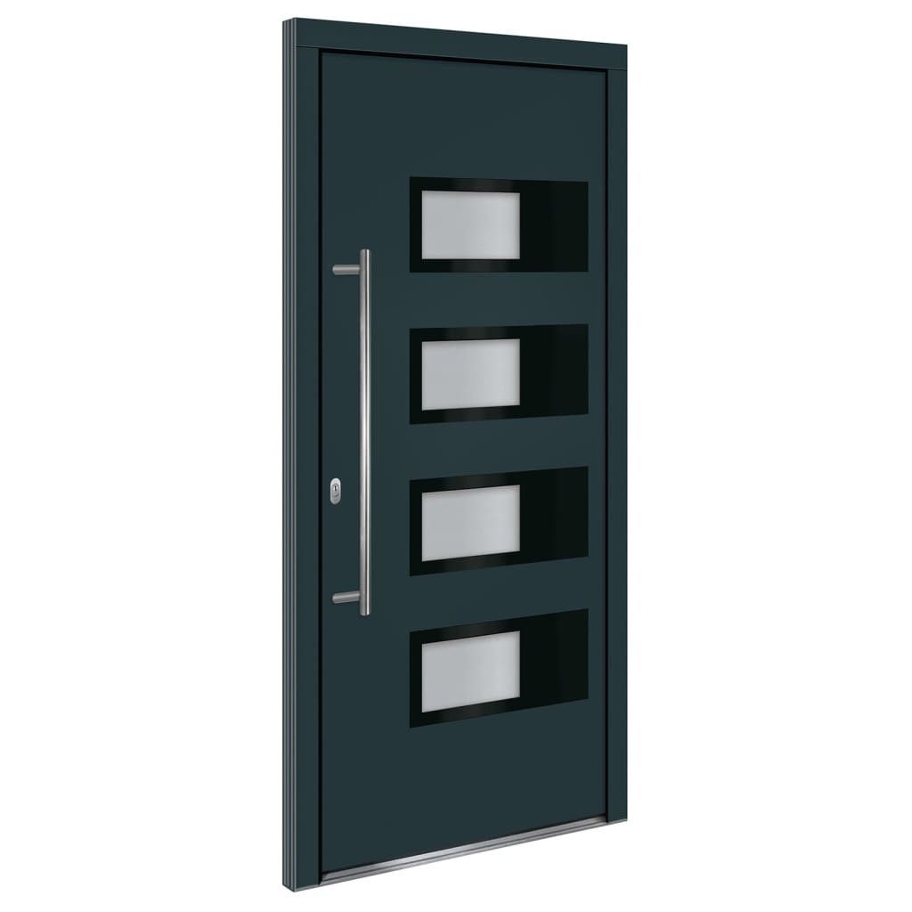 vidaXL Haustür Haustür Anthrazit 100x210 cm günstig online kaufen