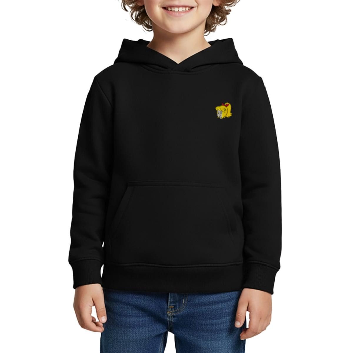 Hoodie Bibi Blocksberg Portrait Stick Kinder Premium Hoodie