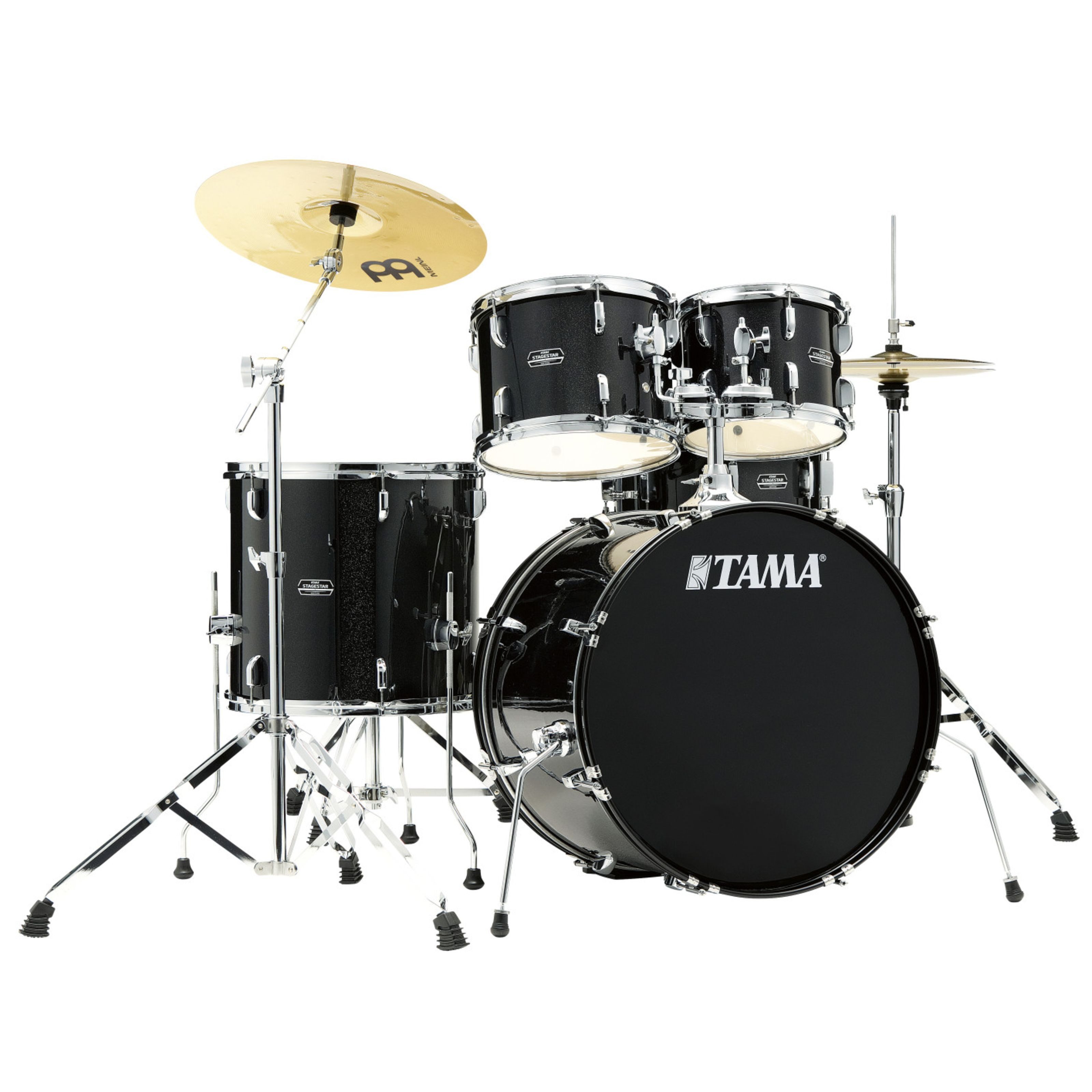 Tama Schlagzeug, Schlagzeuge, Drum-Sets, ST52H5 Stagestar Drum Kit Black Night Sparkle - Drumset