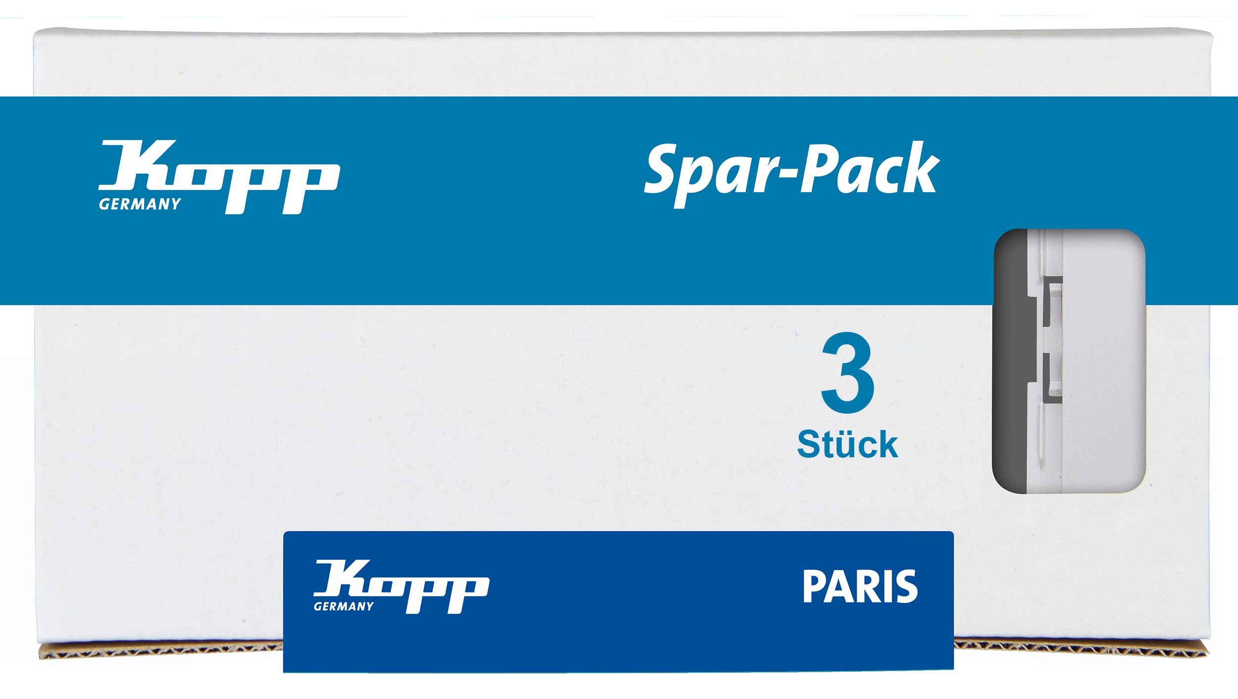 Paris, 3-St. Steckdose Kopp Spar-Set,