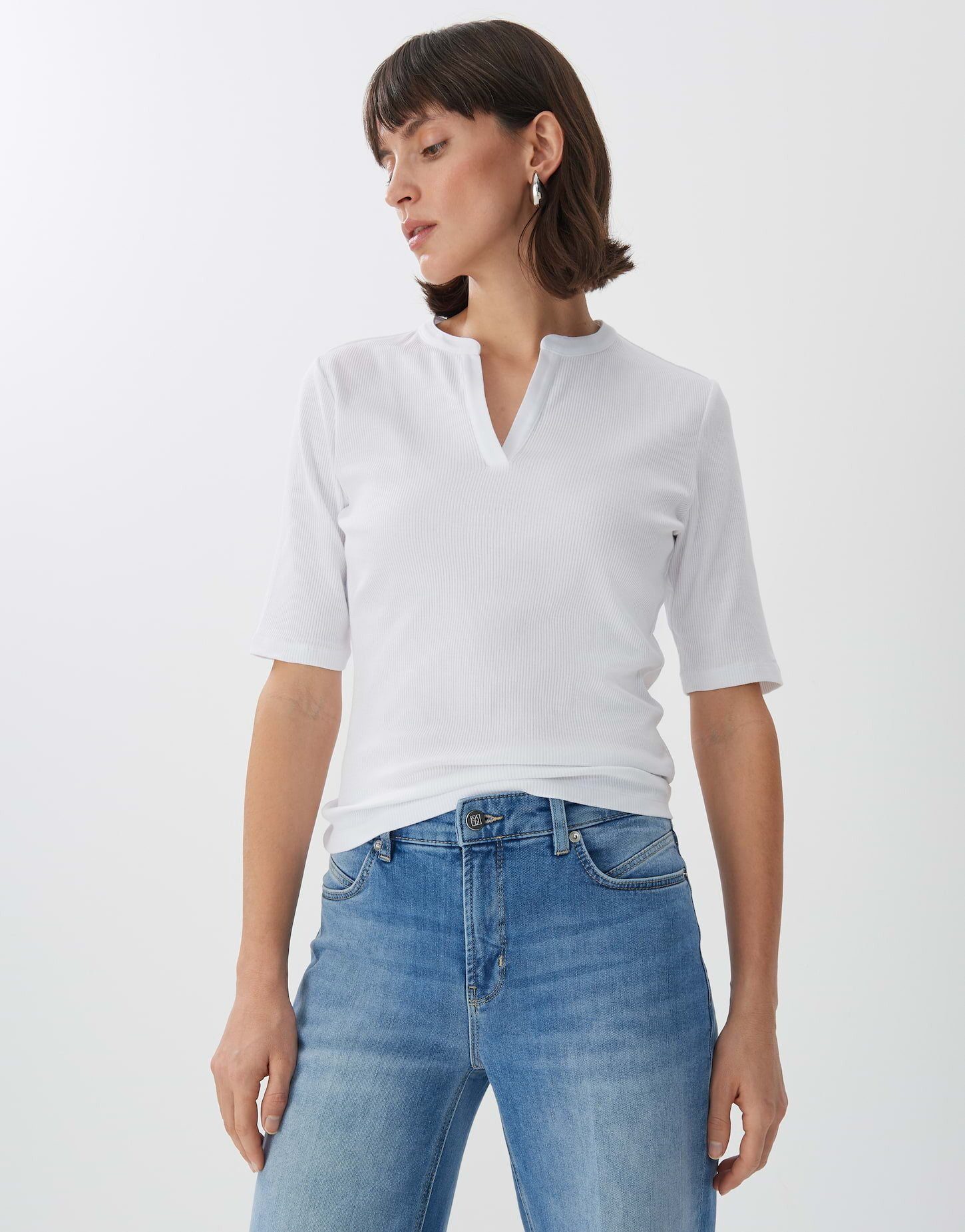 someday Kurzarmshirt Rippshirt KLEOH DETAIL LONG günstig online kaufen