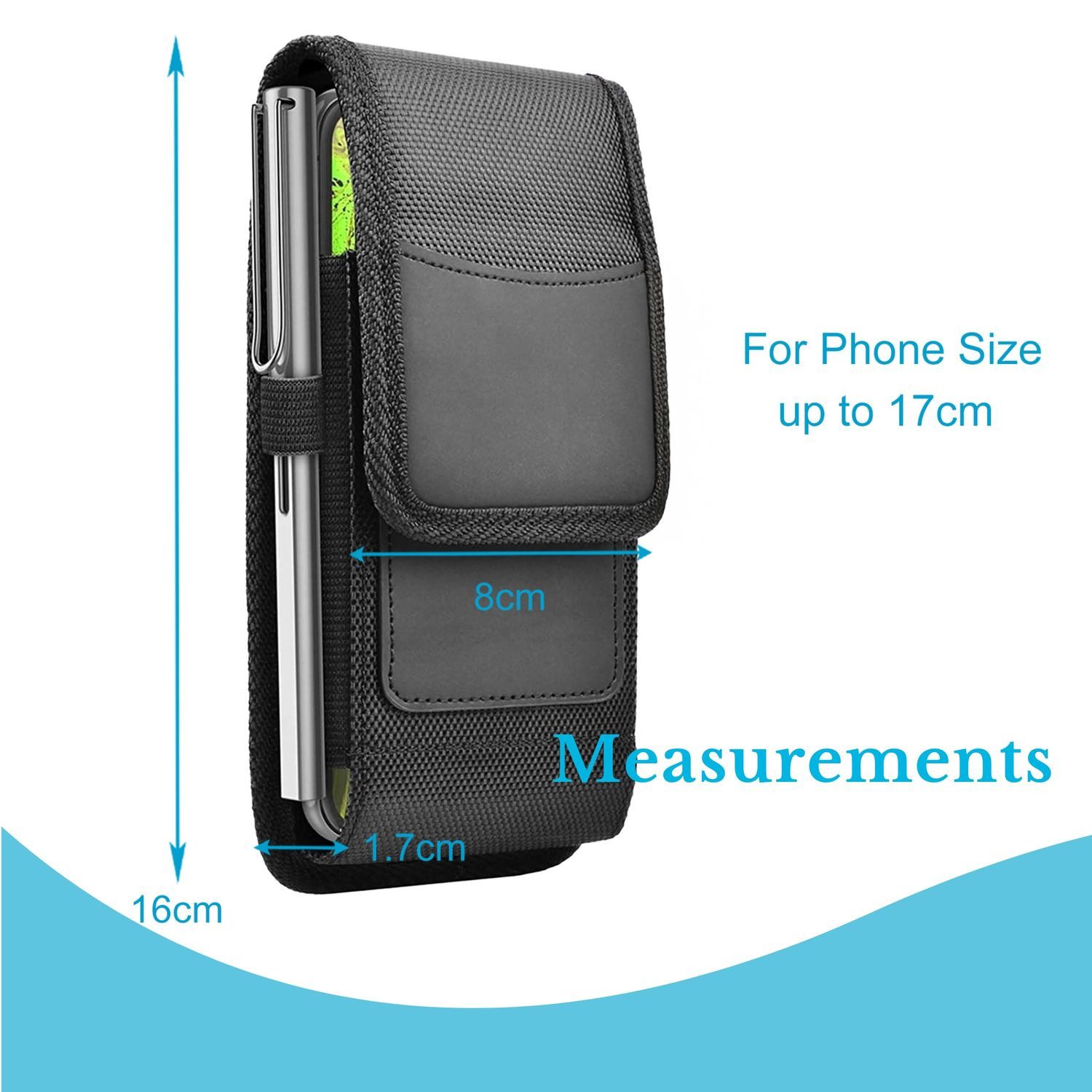 Cadorabo Handytasche für Samsung XCover 7 Tasche (1-tlg), Handytasche mit Gürtelclip Hülle mit Karabinerhaken