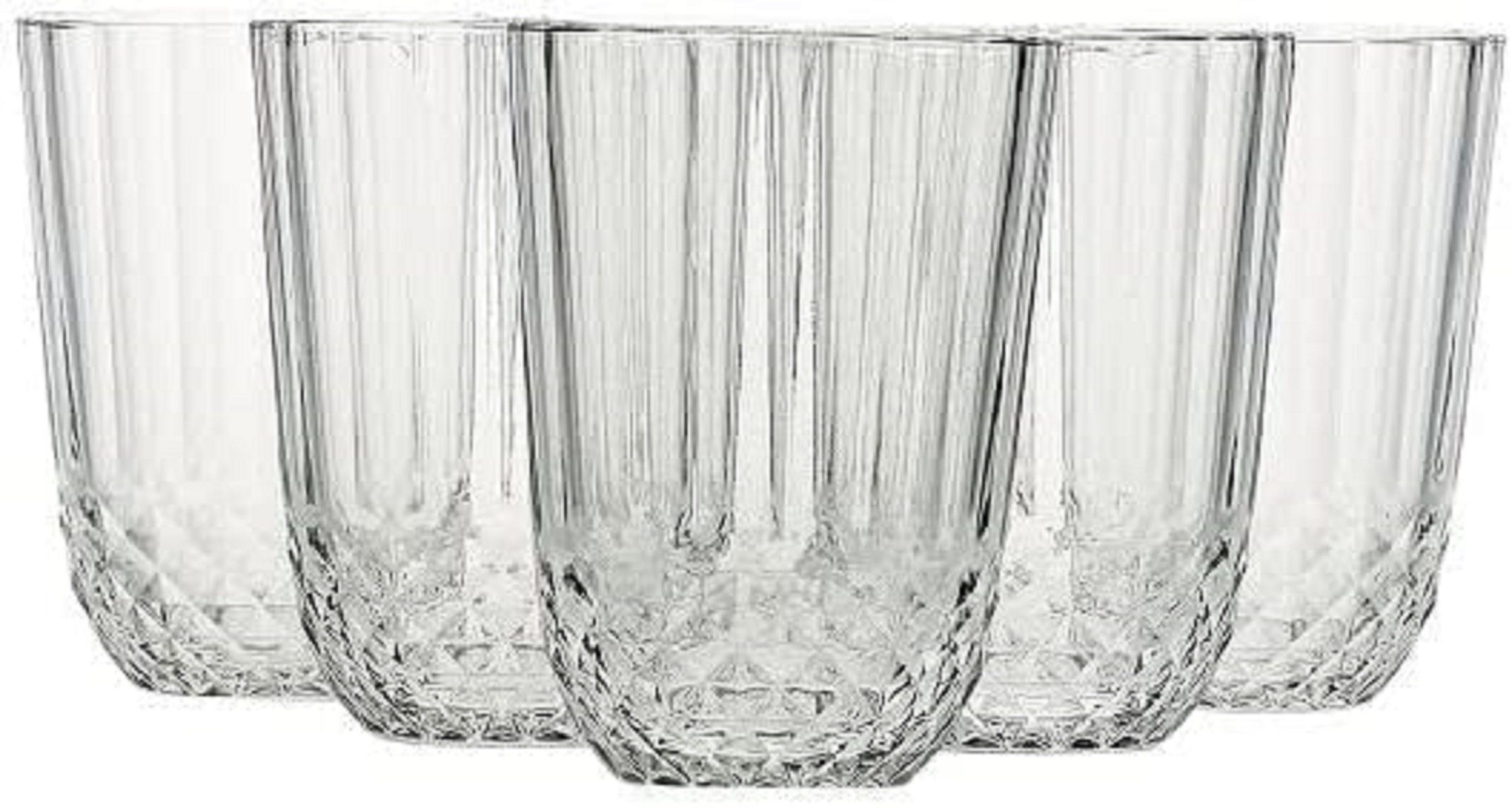 255ml Glas 52750 Wasser-Schnapsglas 6er-Set Wasserbecher Pasabahce Diony Trinkgläser