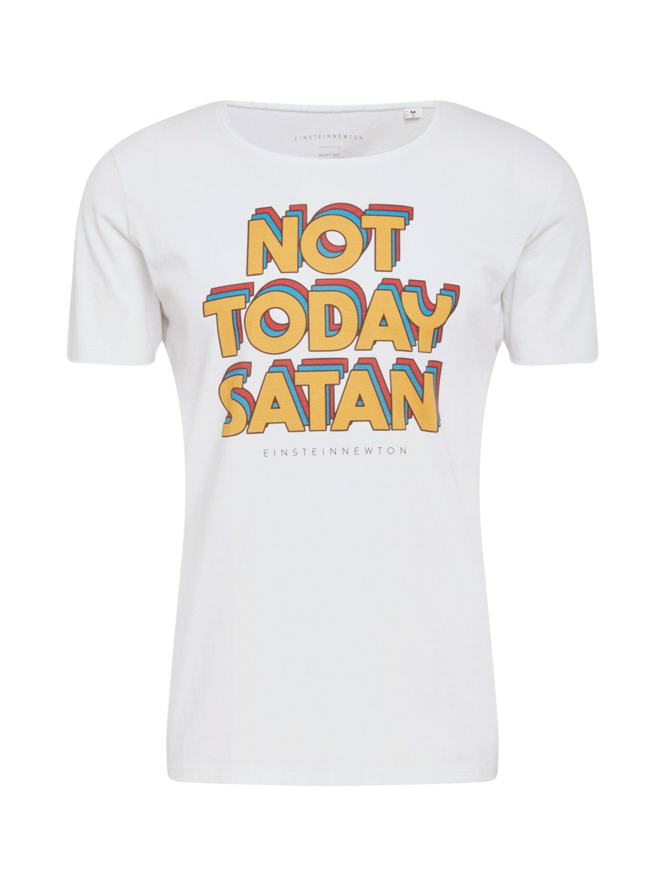 T-Shirt Today Satan & EINSTEIN (1-tlg) NEWTON