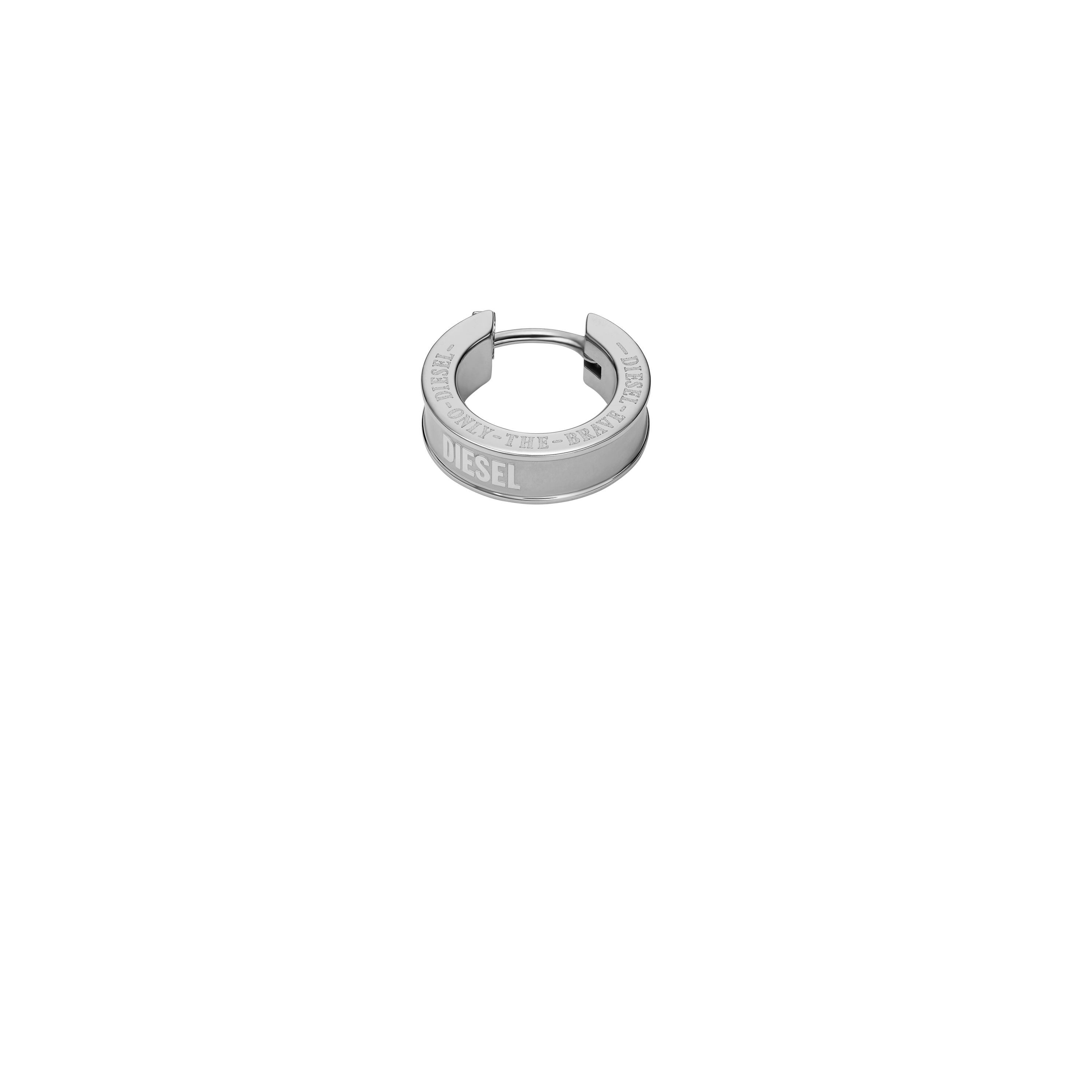 Diesel Single-Creole Schmuck Geschenk Edelstahl Ohrringe EARRING