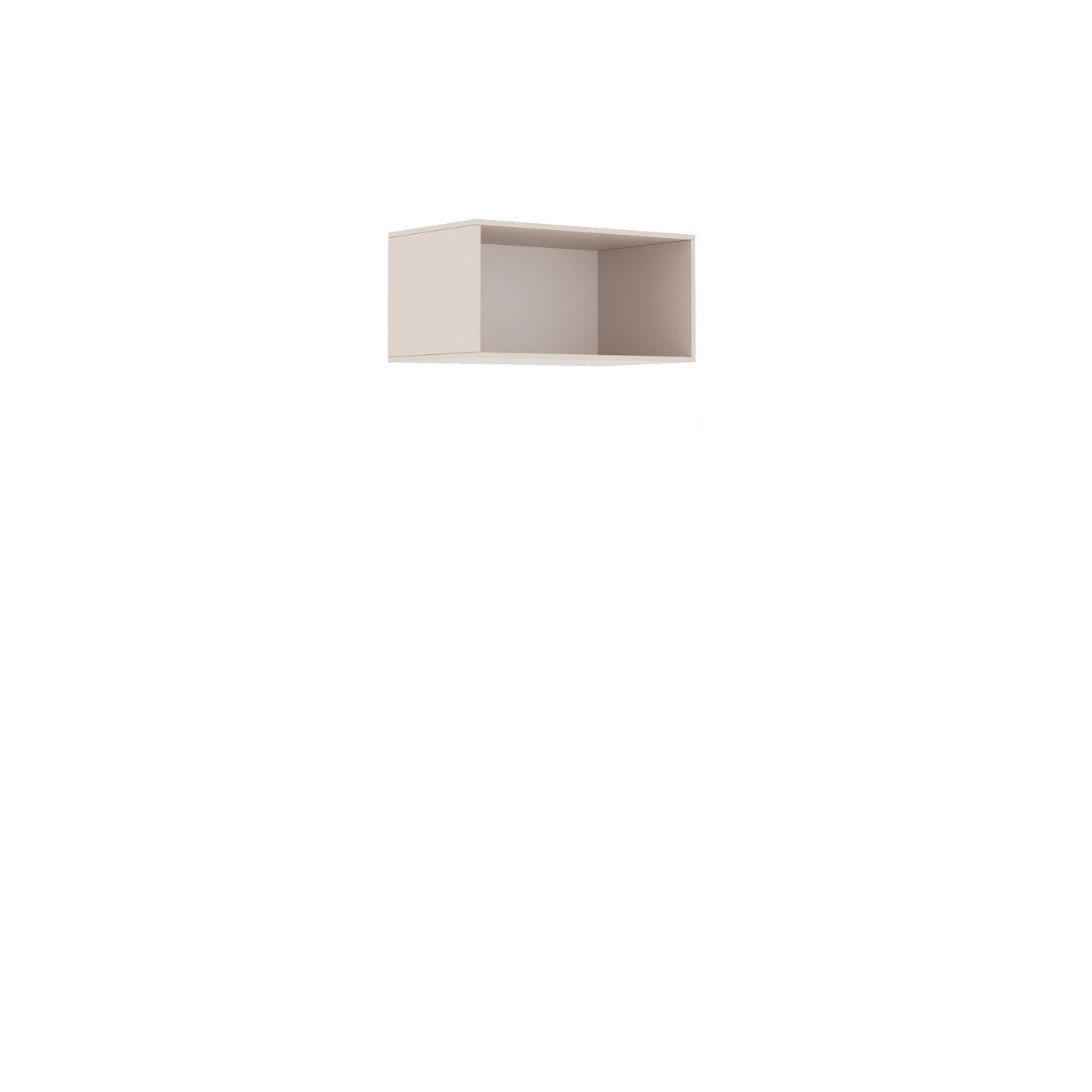Marmex Möbel Aufsatzschrank TRES 03N Schrankerweiterung 80 x 40 x 51 (1-St) Schrankaufsatz, Ankleidezimmer