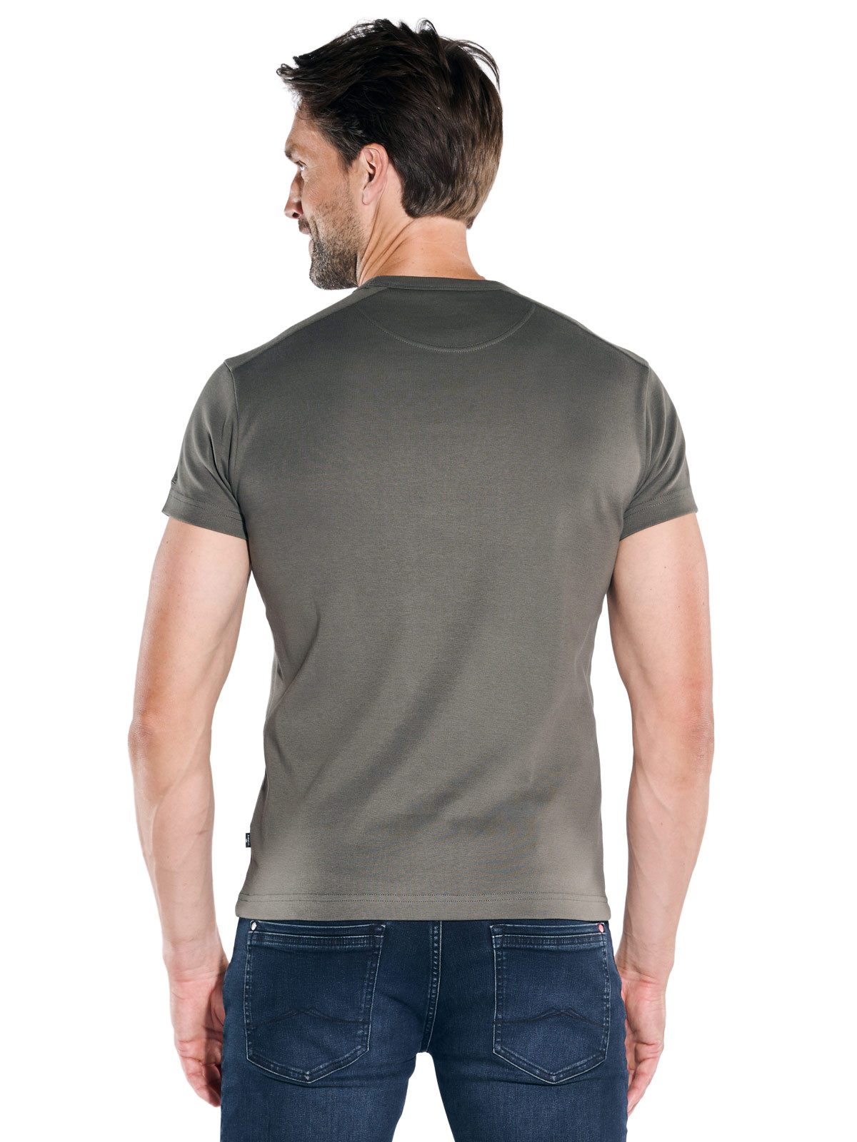 Engbers T-Shirt engbers Herren Basic-Shirt "My Favorite" organic, Dunkelbra günstig online kaufen