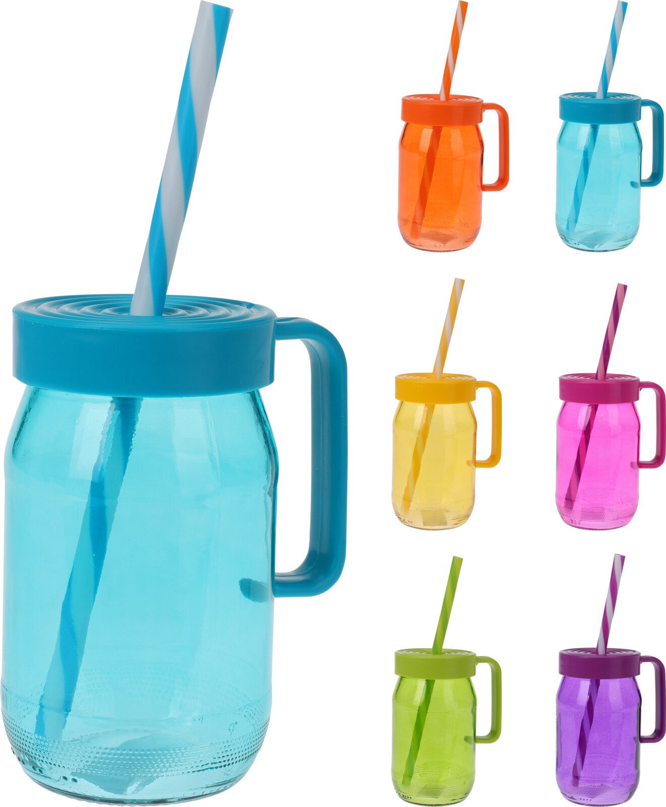 Gläser-Set Bunt