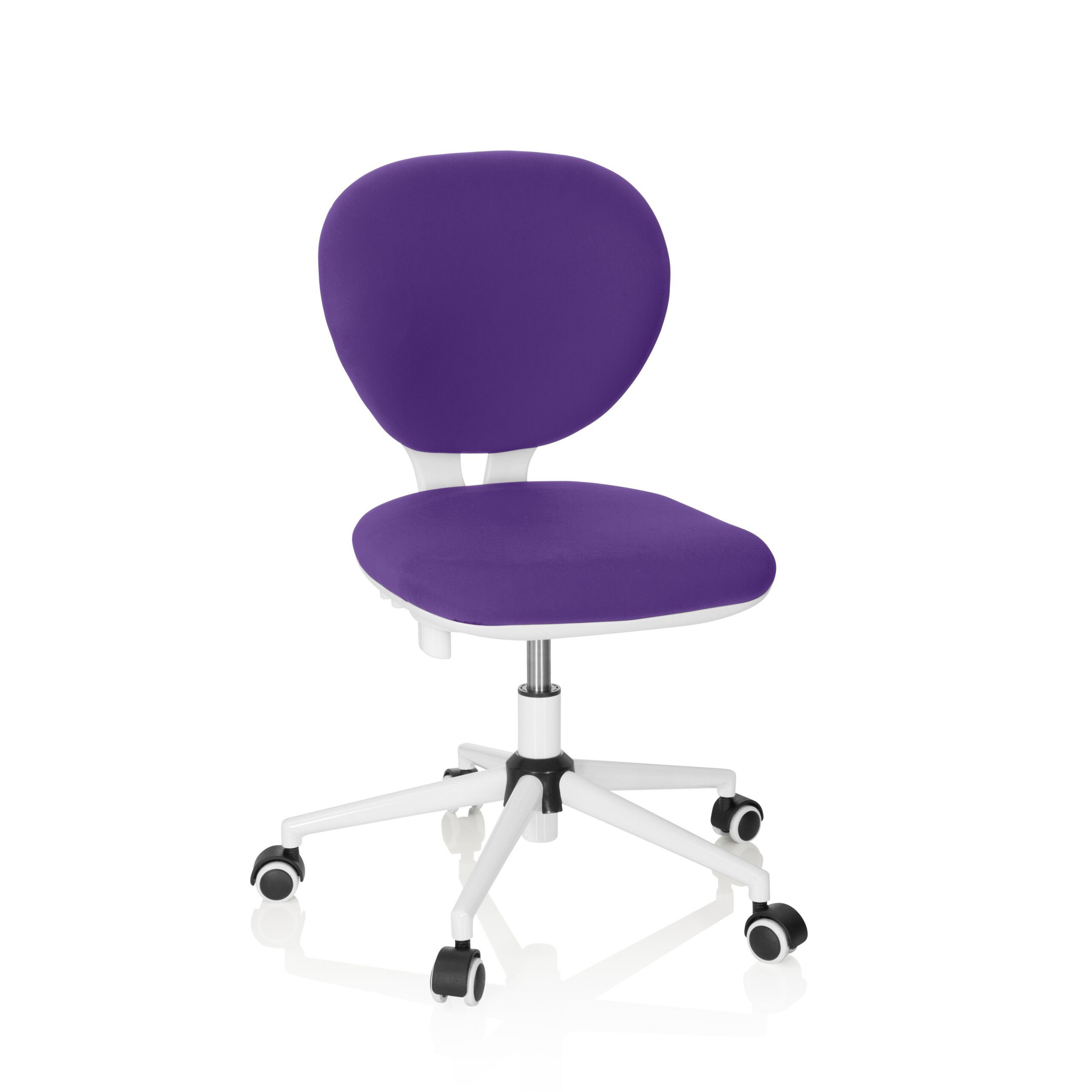 hjh OFFICE Drehstuhl Kinderdrehstuhl Kid Vivo Stoff ohne Armlehnen (1 St), Kinder Bürostuhl mitwachsend, ergonomisch