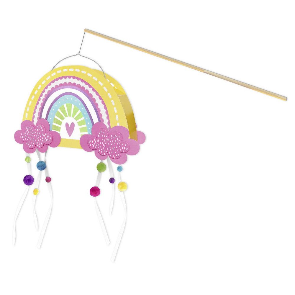 URSUS Umzugslaterne Laternen Bastelset - Regenbogen