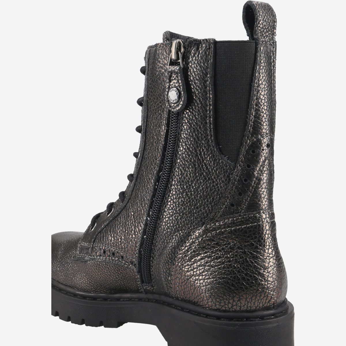 Geox GEOX Bleyze D, Boots, Braun,metallik, Damen Stiefel