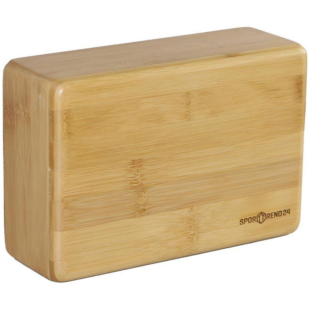 Sporttrend 24 Yogablock Yoga Block Bambus