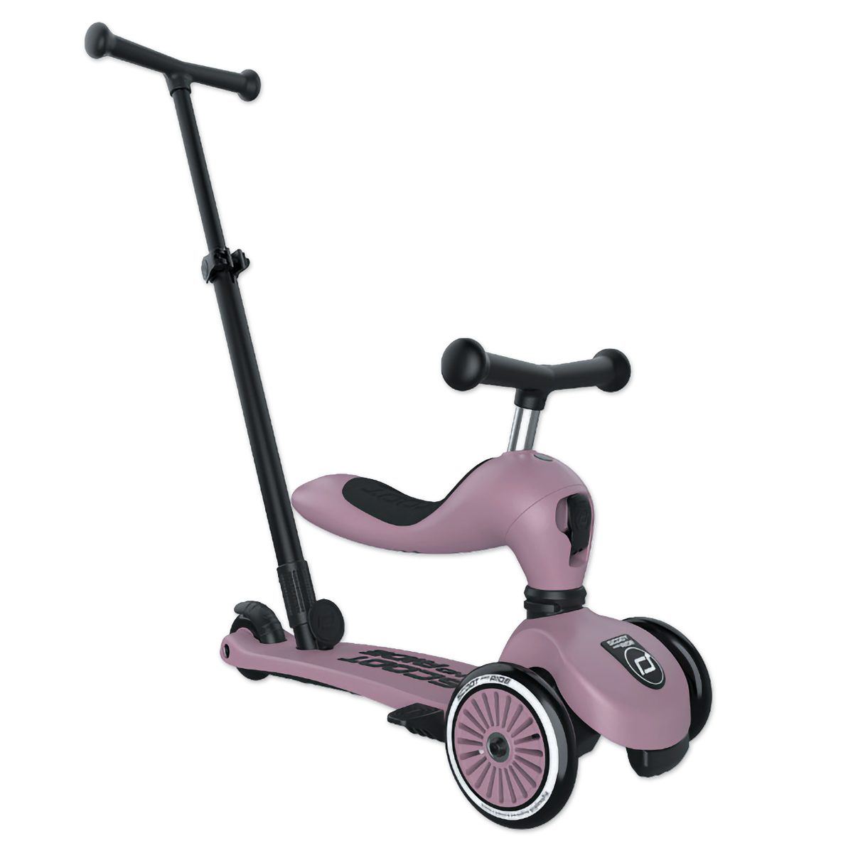Scoot and Ride Kinderfahrzeug Lauflernhilfe Scoot and Ride, Highwaykick 1 Push & Go, 2 in 1 Spielzeug, Lauflernhilfe, Kinderroller, Scooter