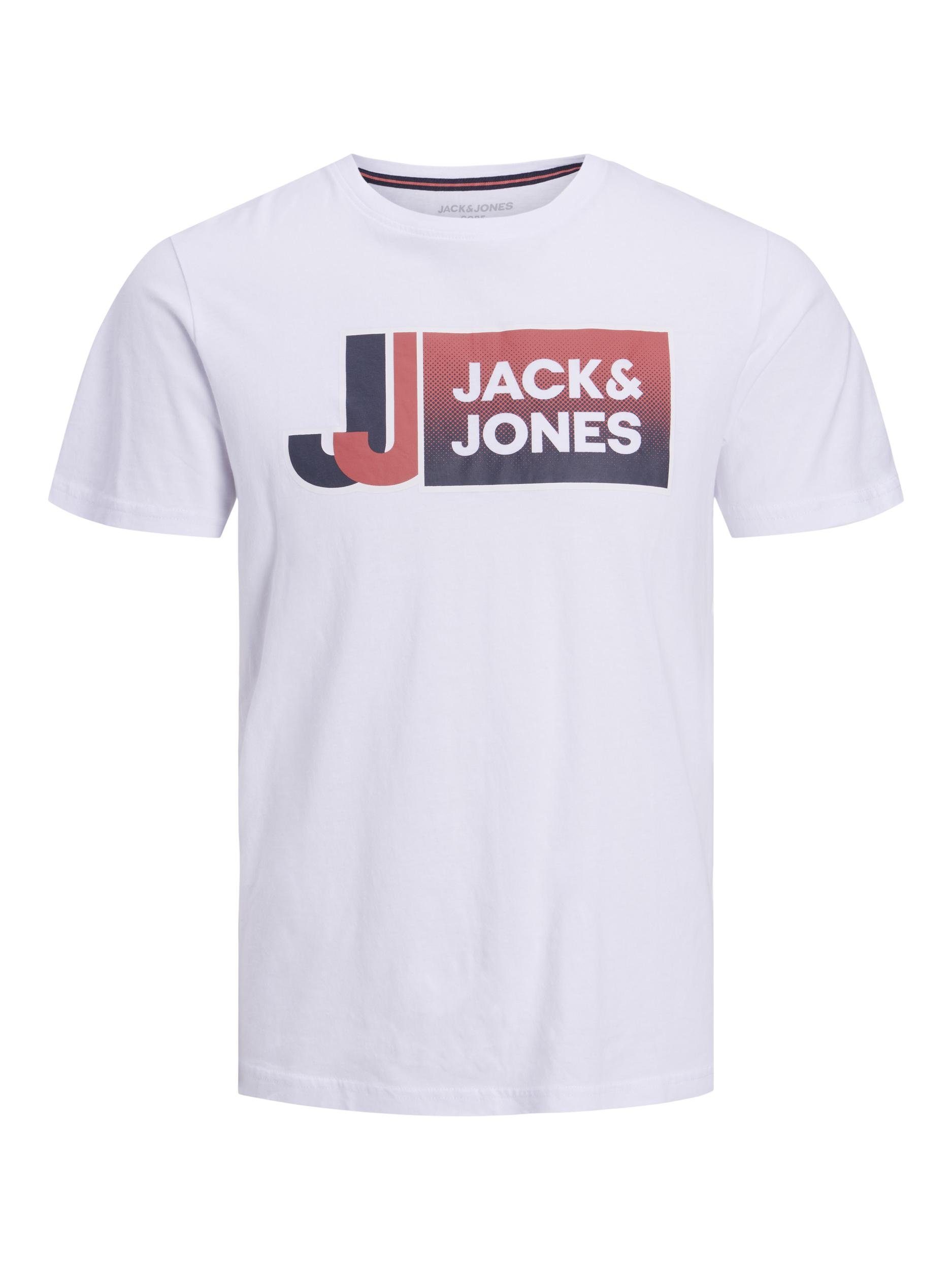 Jones (3-tlg) TEE 3PK Jack SS 23 JNR Junior NECK CREW T-Shirt & MP JCOLOGAN
