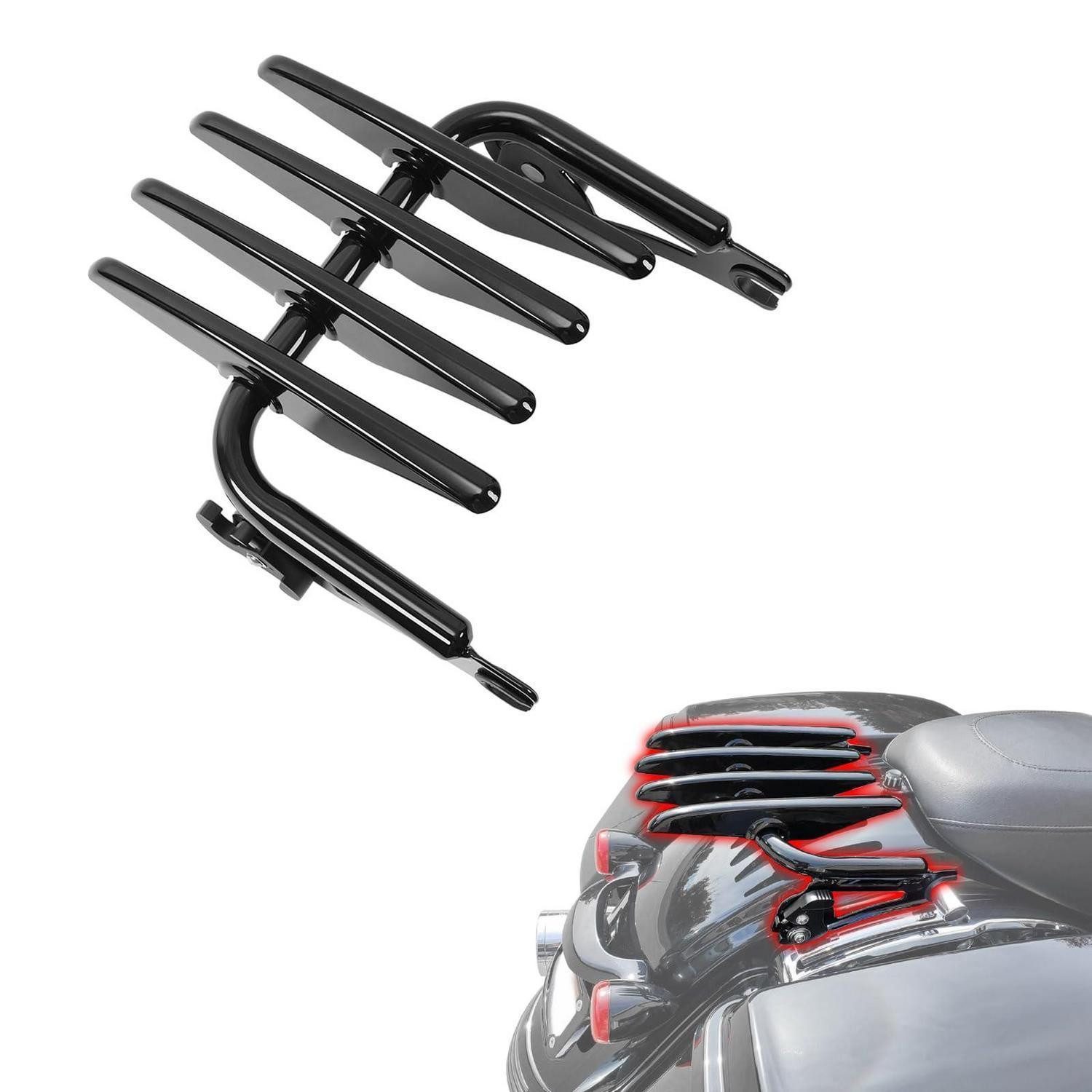 LuxusKollektion Koffer Motorrad-Gepäckträger Stealth Schwarz